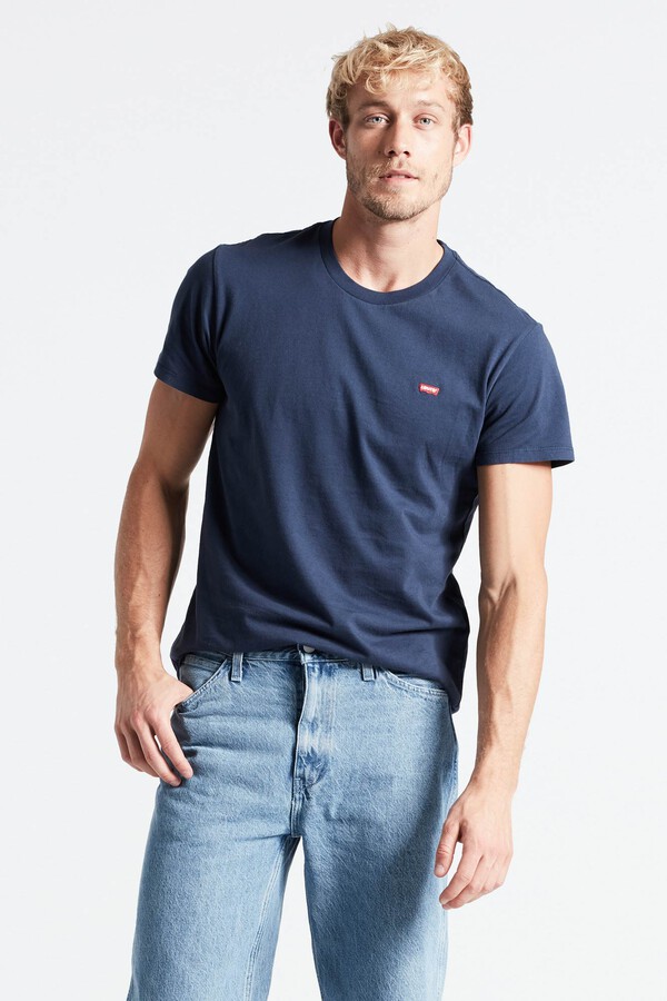 Cortefiel T-shirt Levi's® original com logótipo no peito Azul