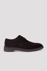 Cortefiel Lace-up sport shoes Dark brown