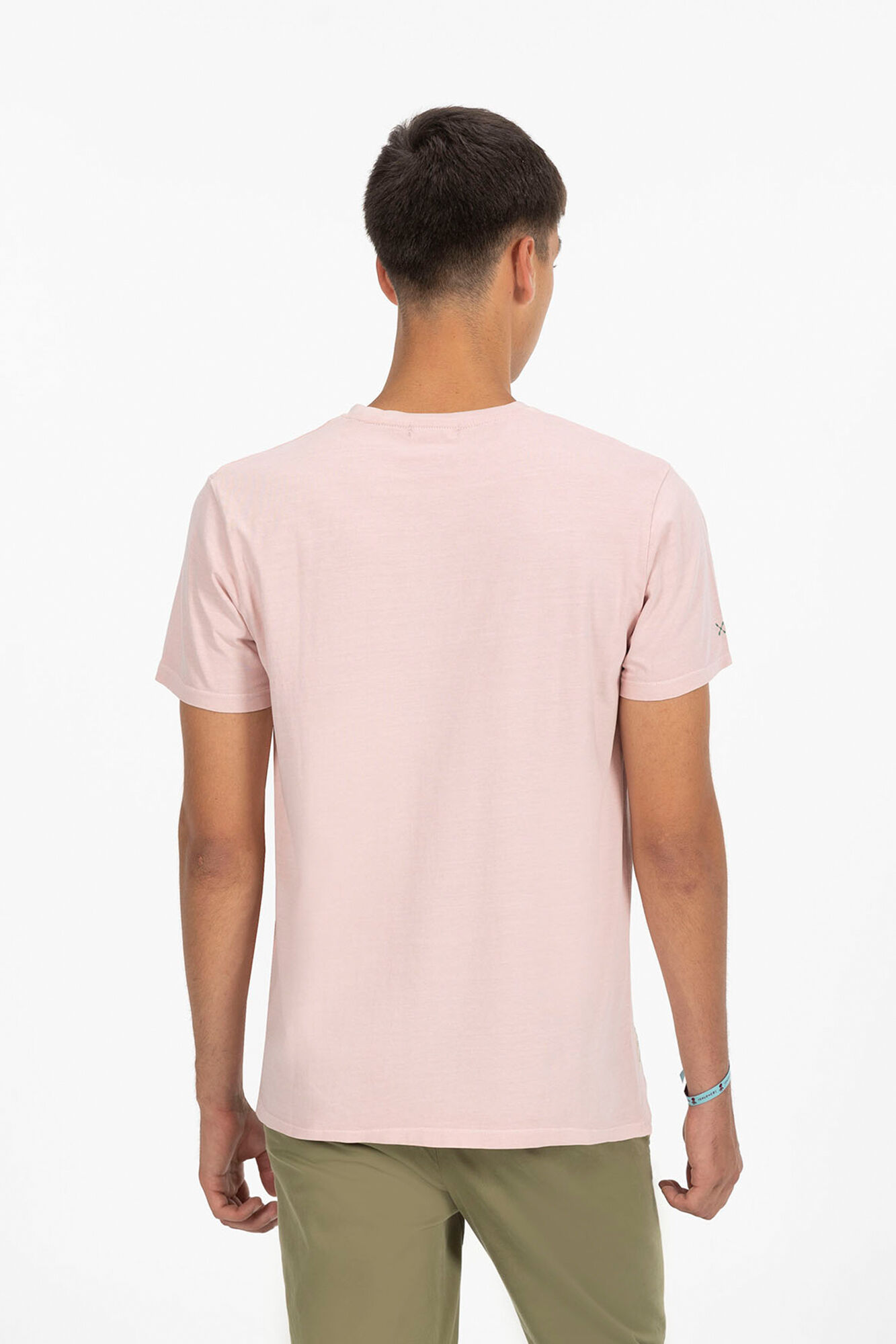 elPulpo Camiseta estampado relieve remos EP Rosa