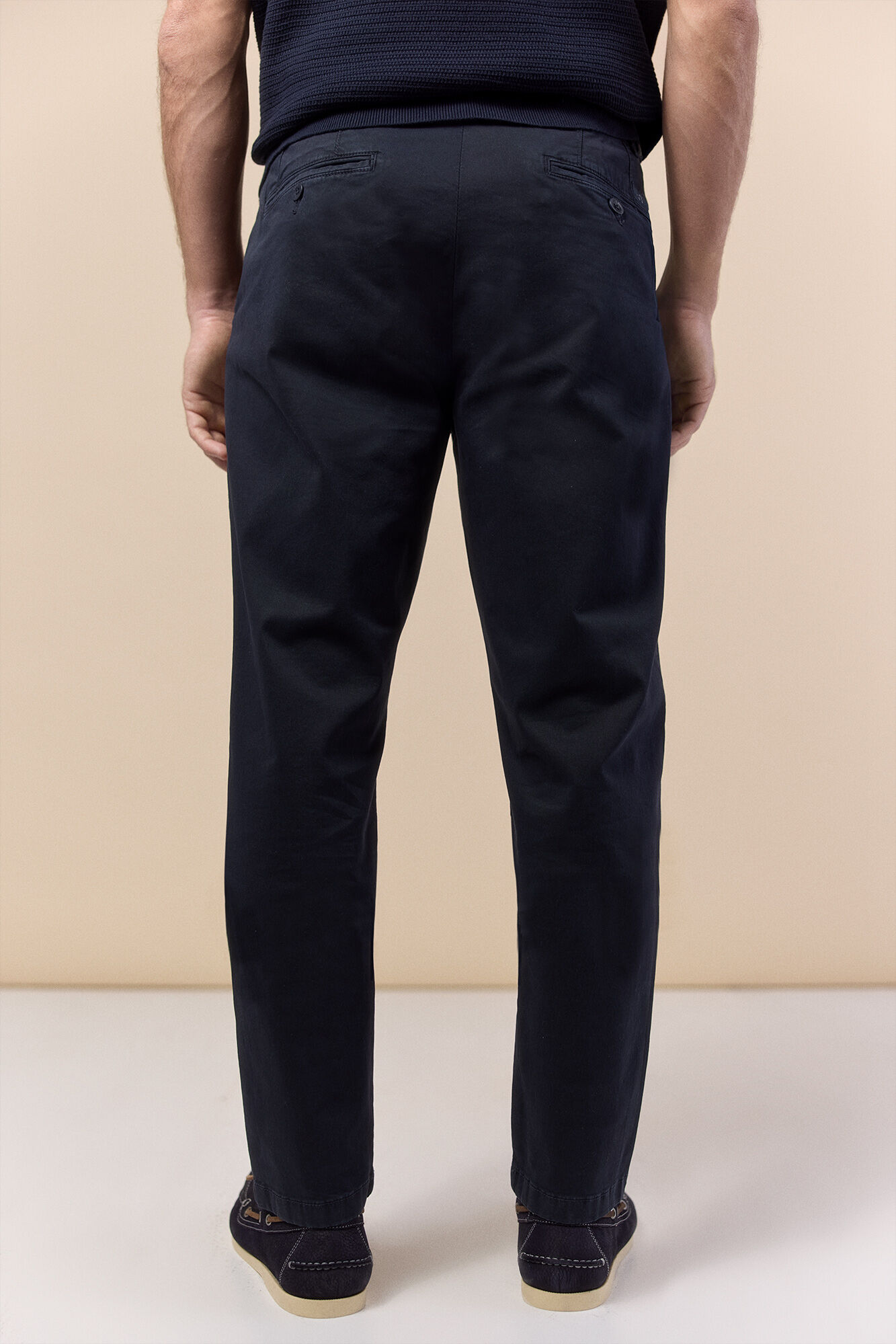 OOTO Chino casual slim Azul marino