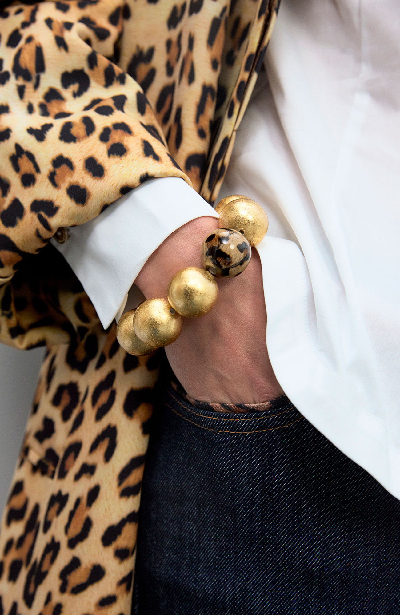 Lola Casademunt Pulseira de contas maxi