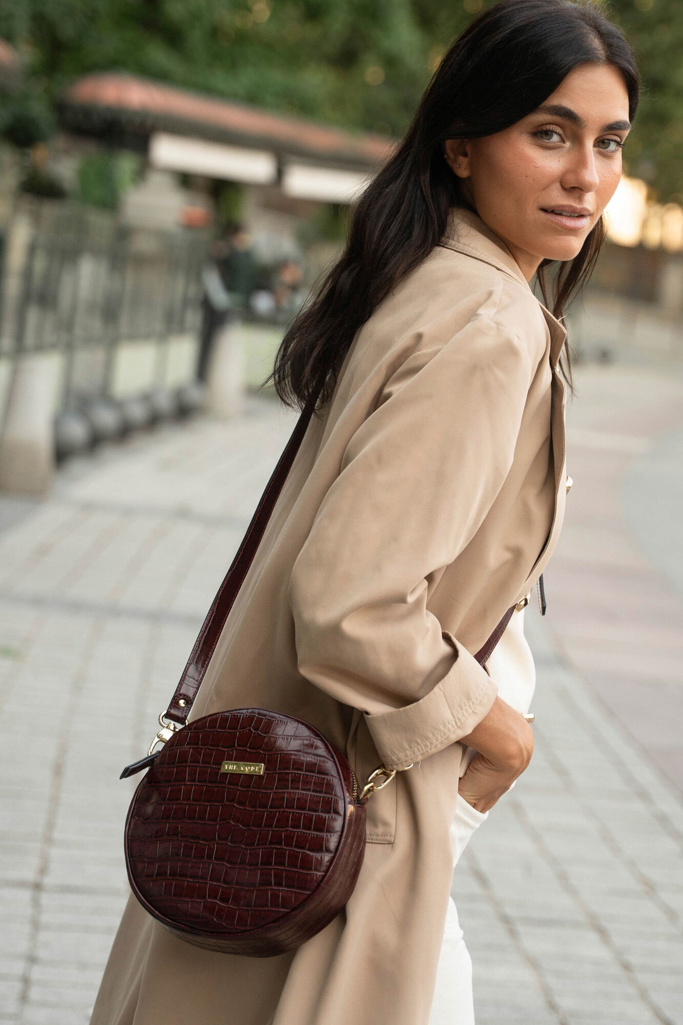 The Code Bolsa de ombro Olympia Coco Chocolate Castanho