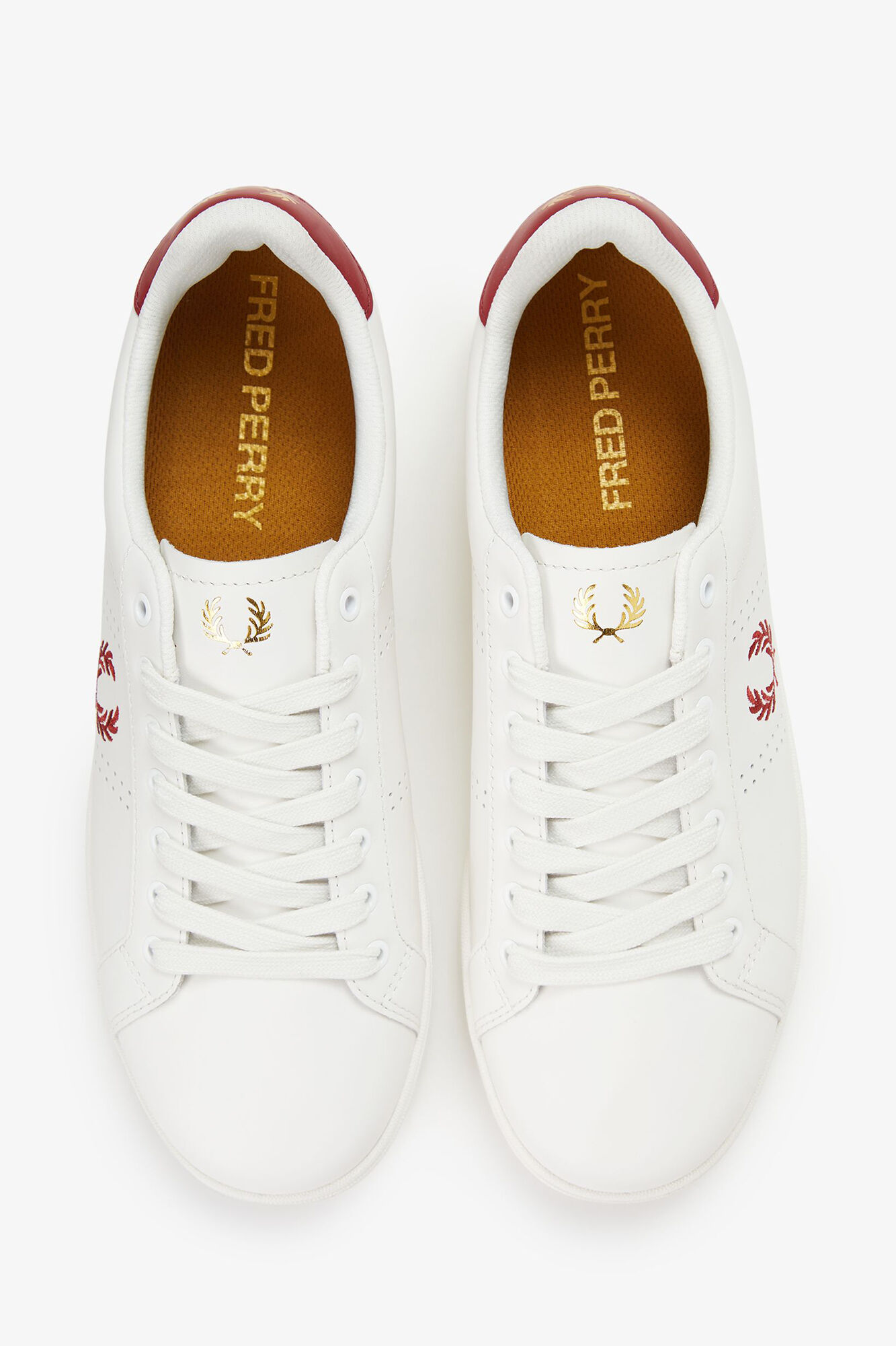 Fred Perry Sapatilhas B721 pele Multicolorido