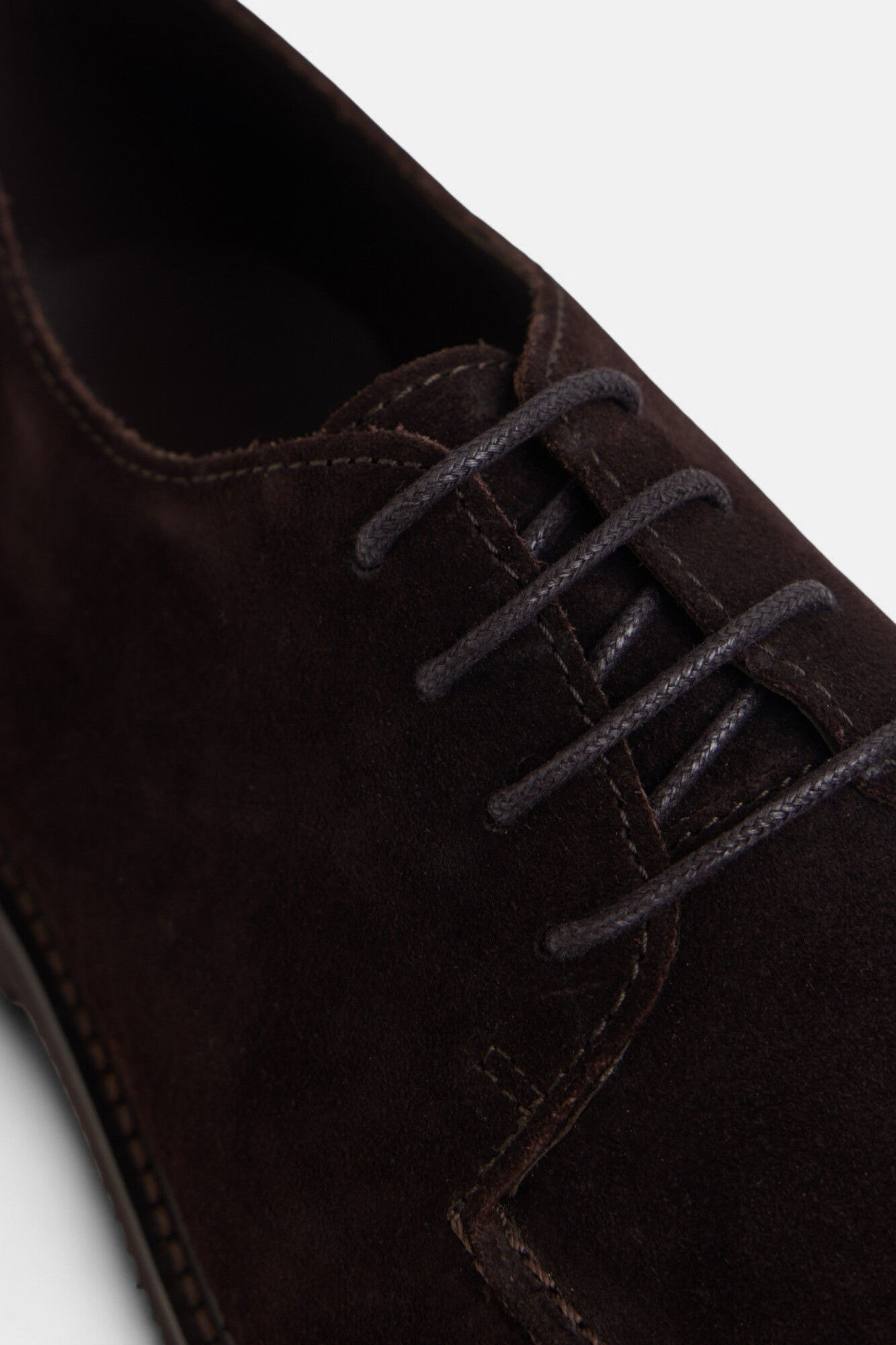 Silbon sapato cl&aacute;ssico de croute Castanho