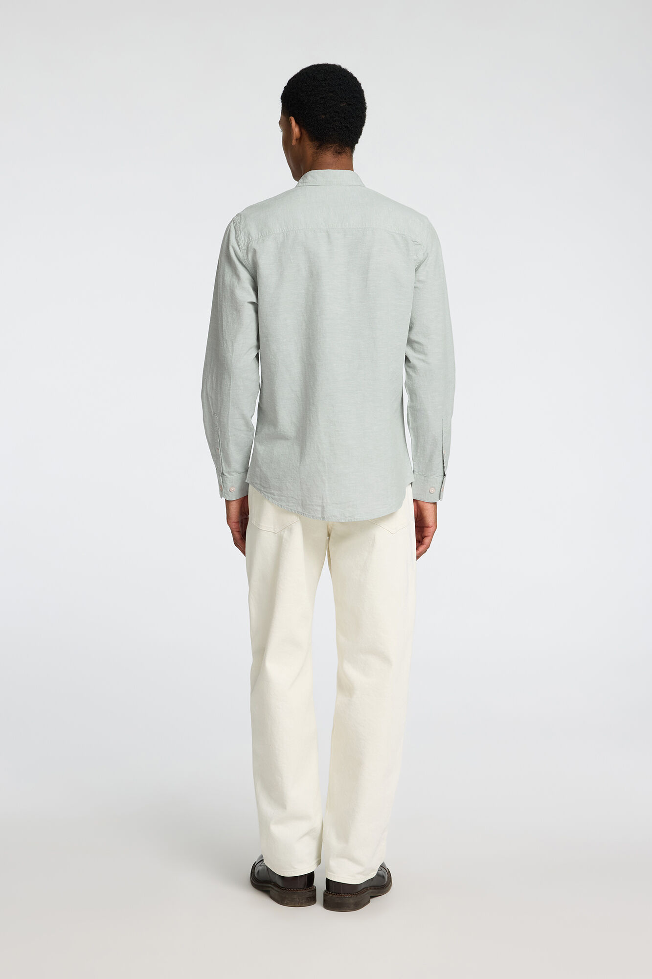 Selected Slim Fit linen Shirt Green