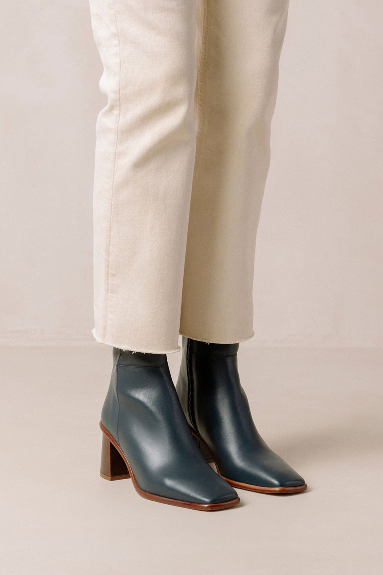 Alohas Botins West Vintage azul-lazuli Azul