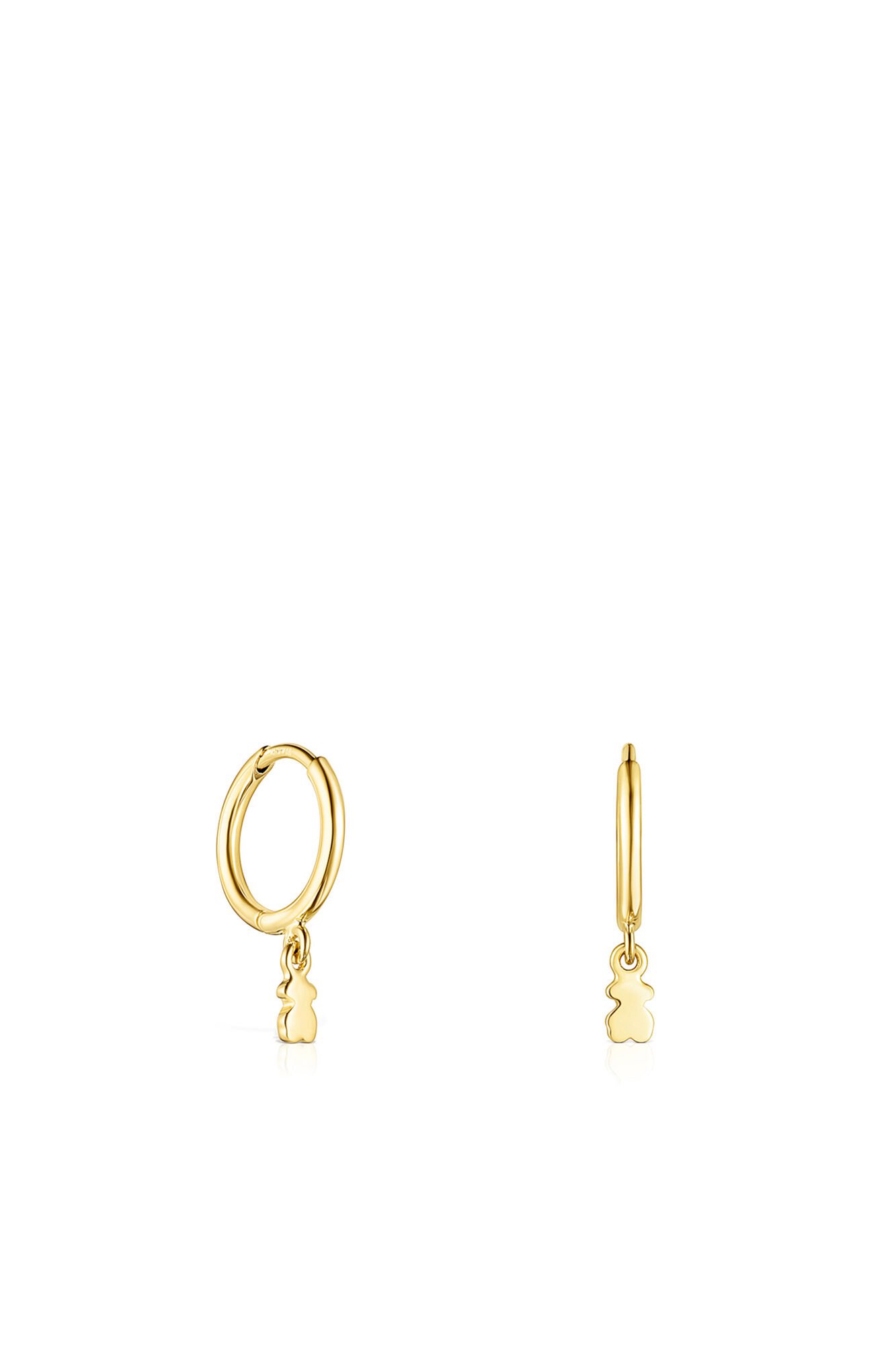 Tous Cool Joy 18kt gold-plated earrings with silver swimwear Gold