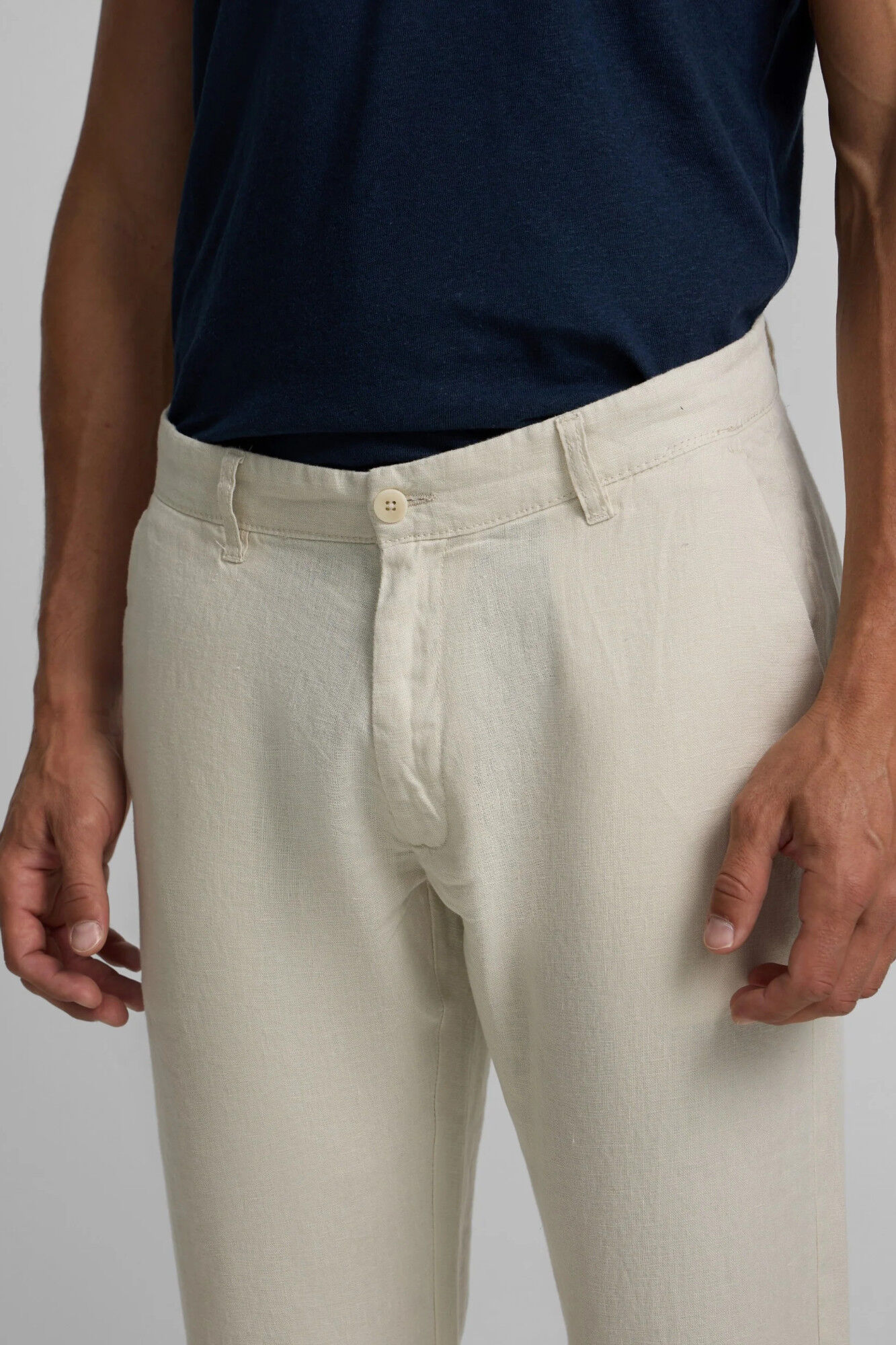 Silbon Cal&ccedil;a desportiva chino em linho