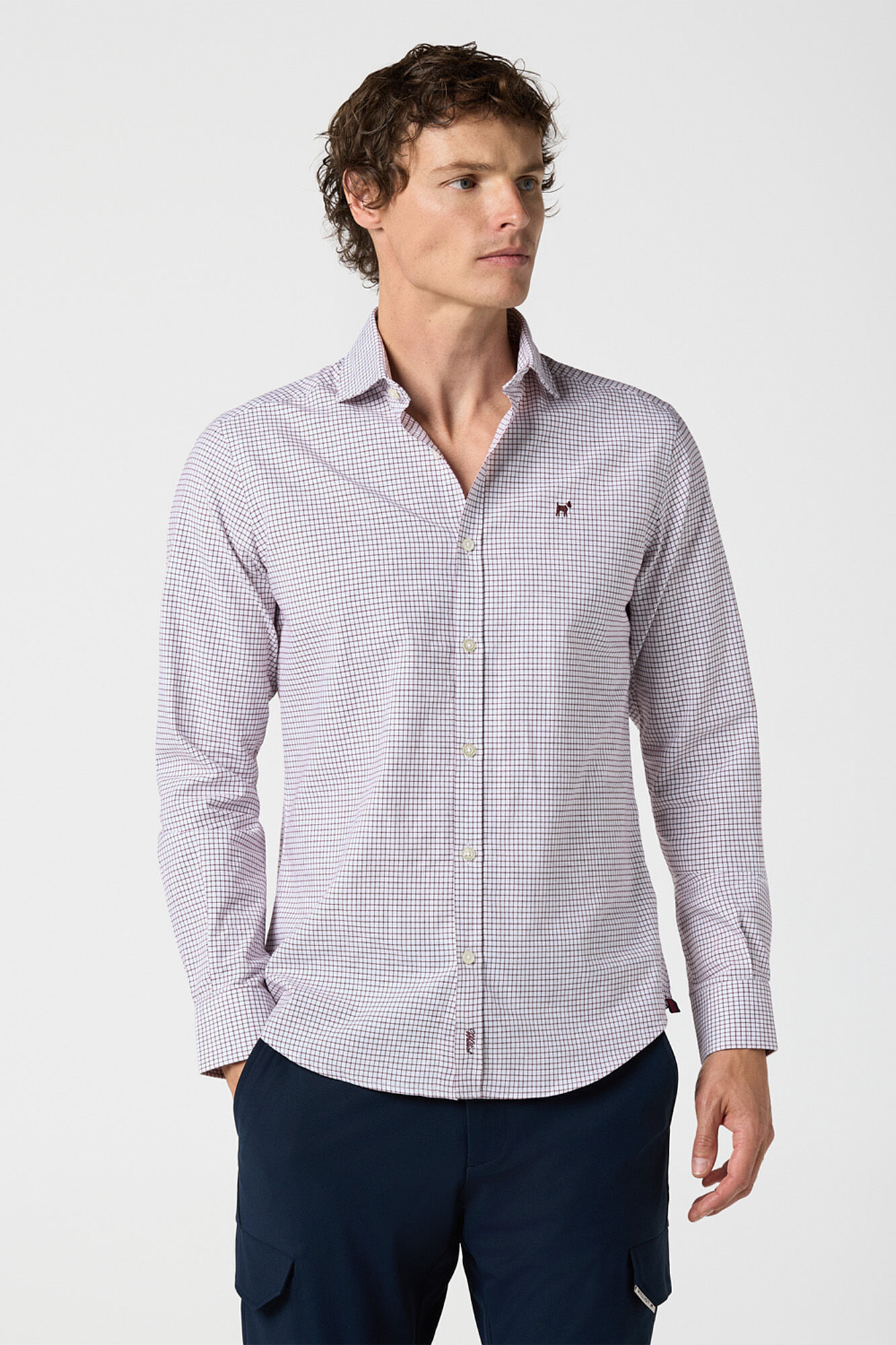 Williot Camisa aos quadrados pequenos