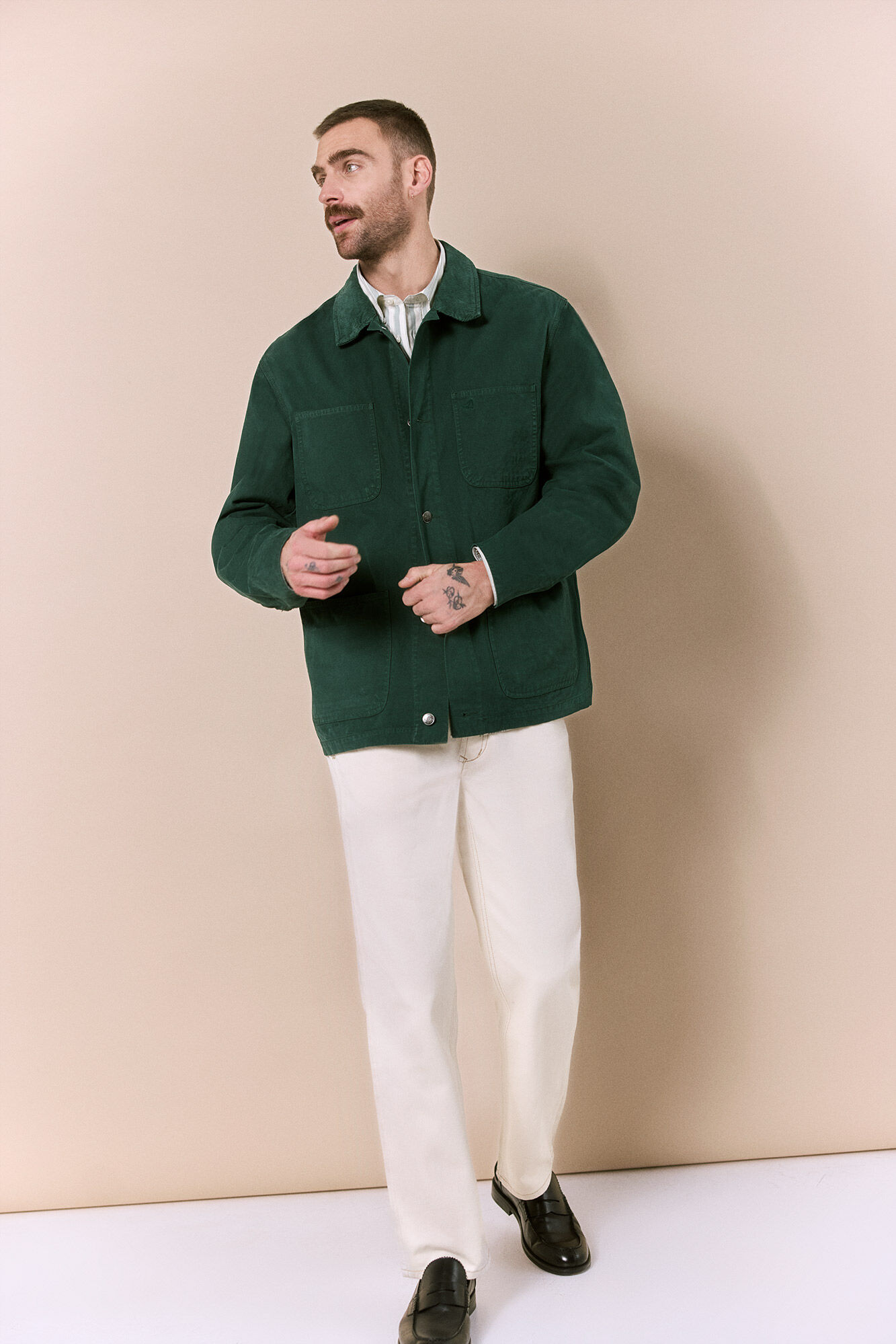 OOTO Chaqueta worker Verde