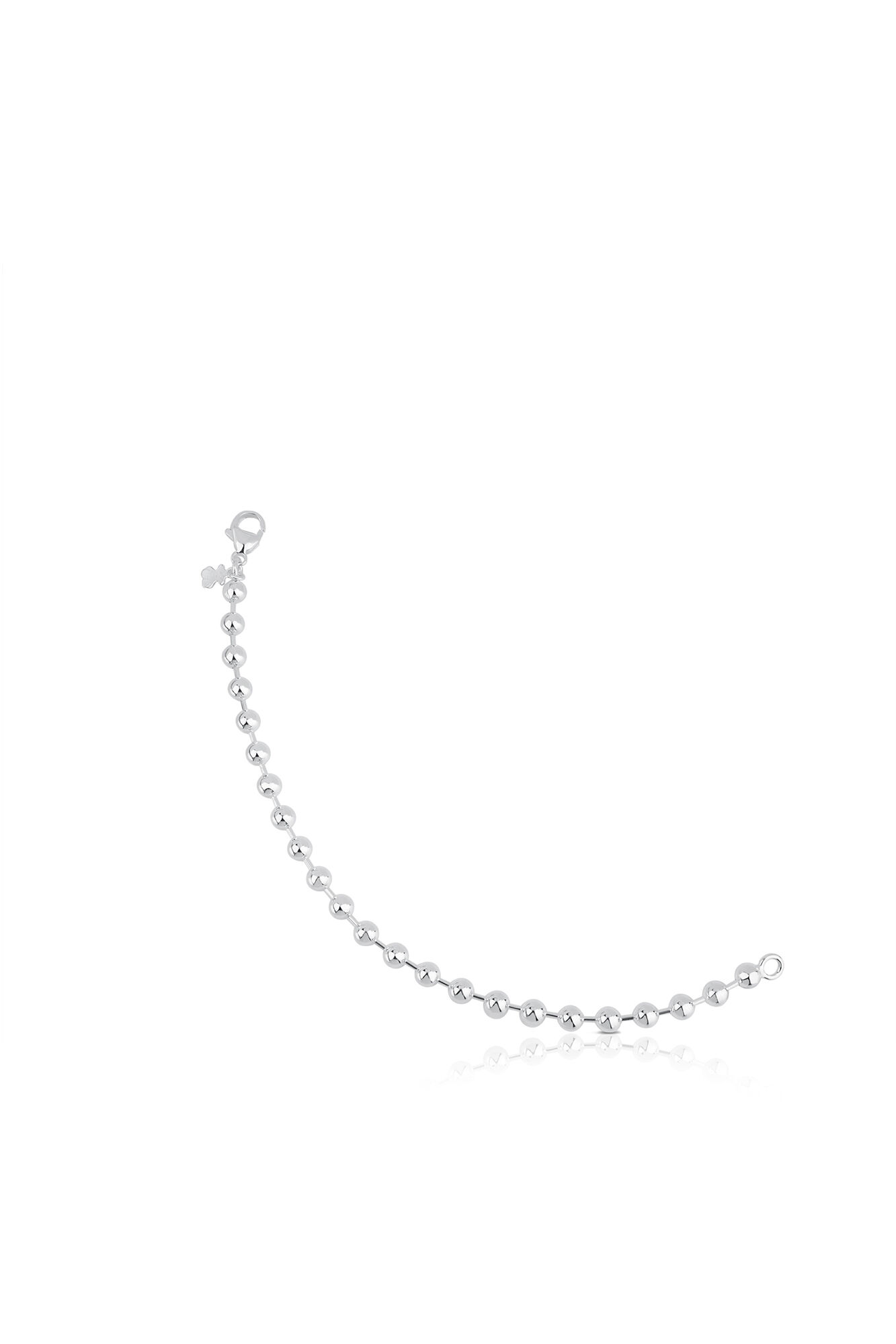 Tous Pulsera de bolas de plata Basics Gris