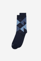 Cortefiel Diamond socks Navy