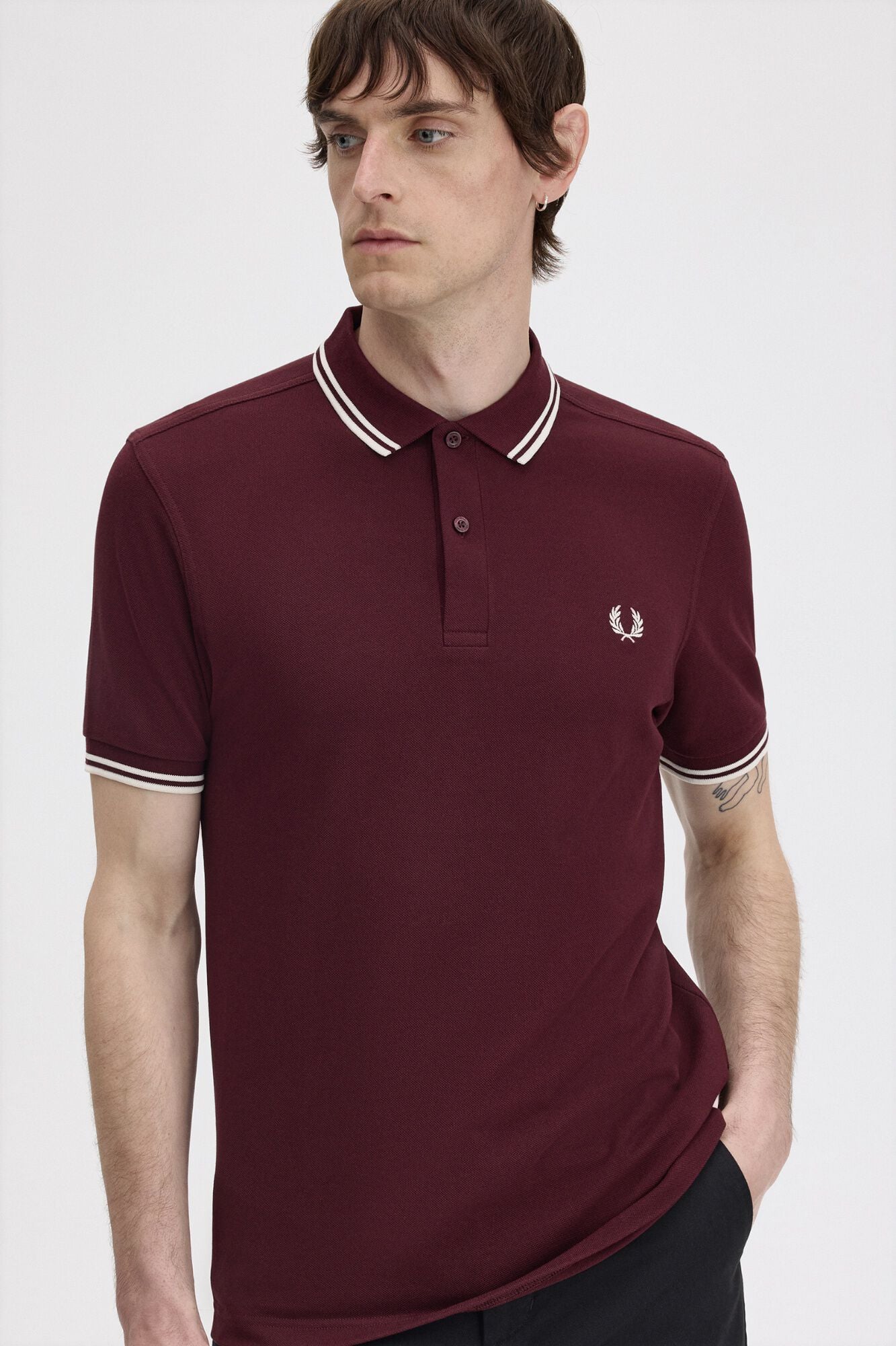 Fred Perry Polo em dois tons Fred Perry