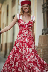 Panambi Yaran dress Printed red
