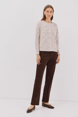 Cortefiel Straight jeans  Dark brown