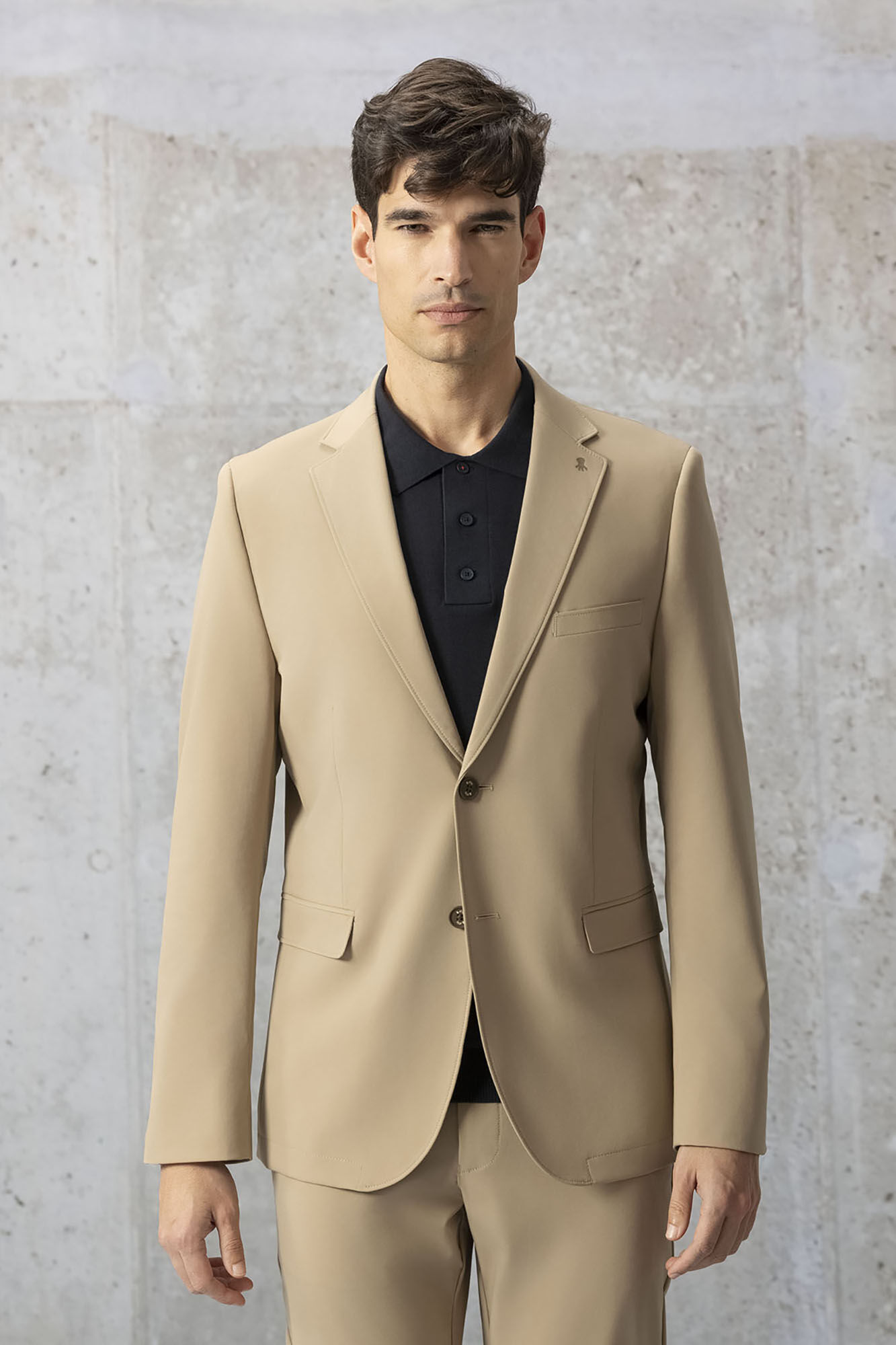 elPulpo Ultralight classic taupe blazer Nude