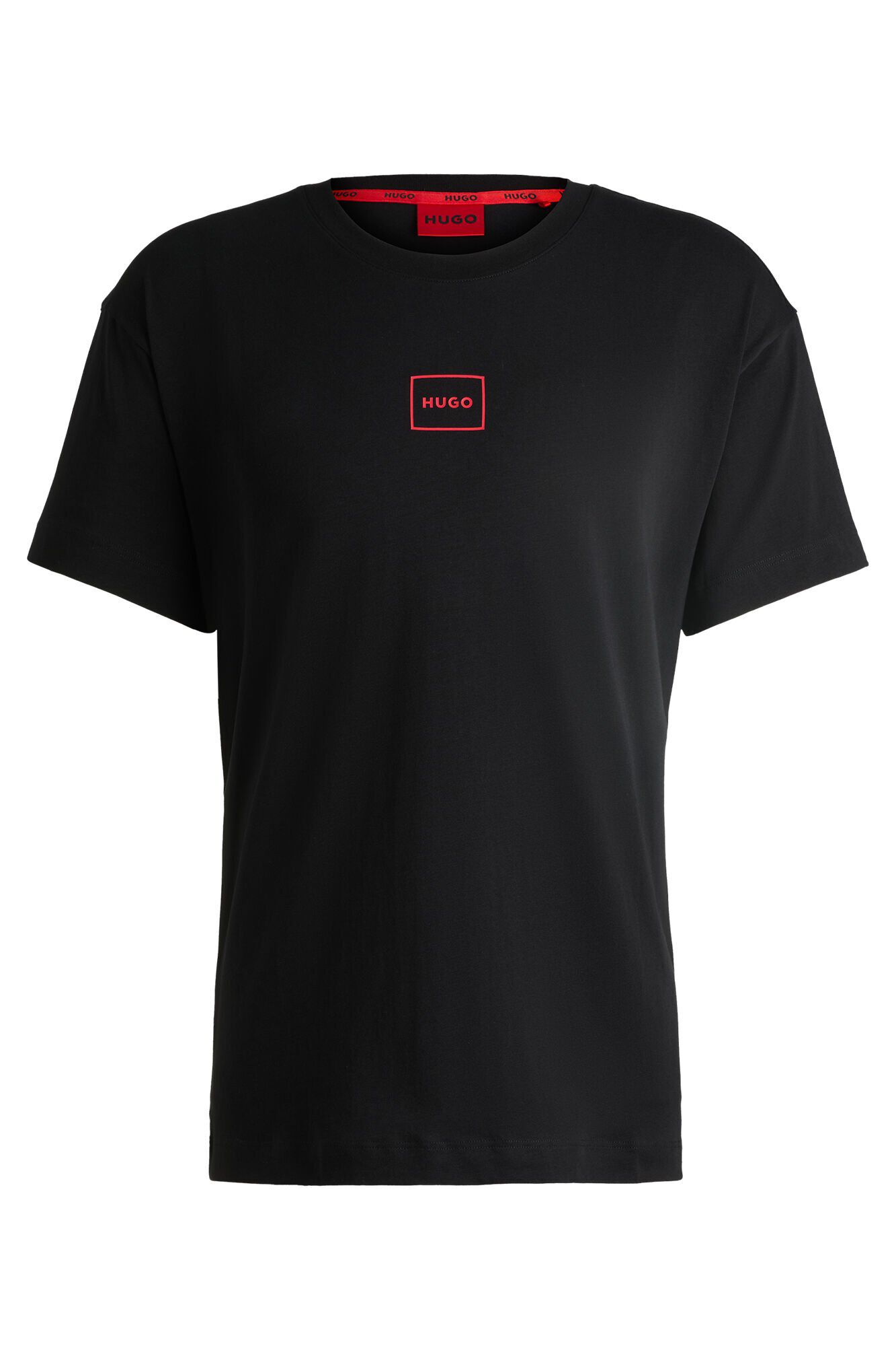 HUGO Short sleeve t-shirt Black