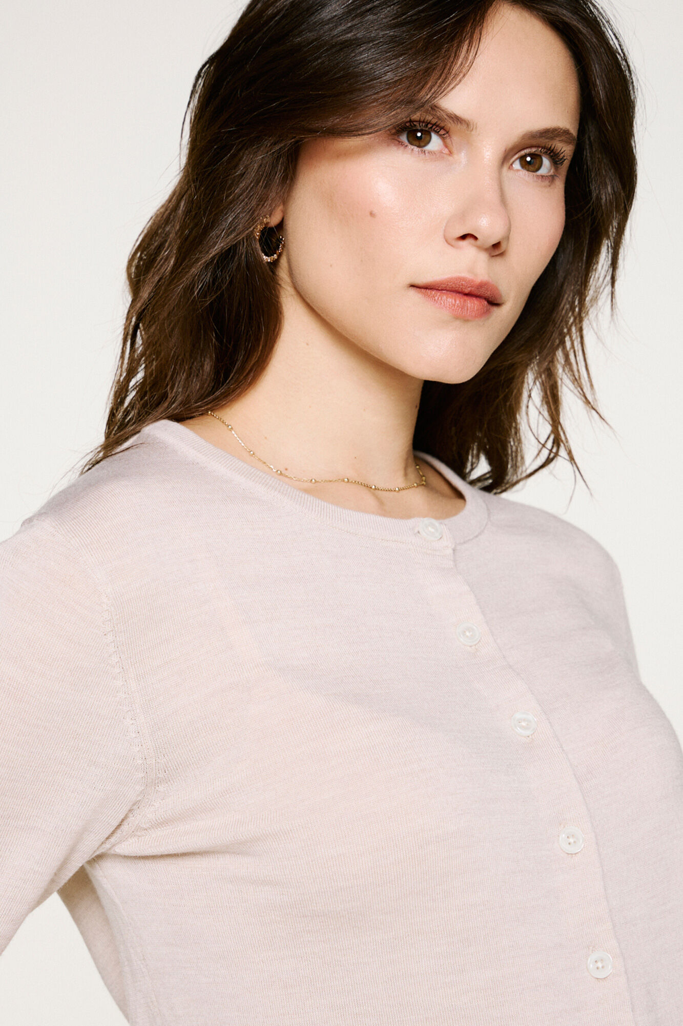 Selected C&aacute;rdigan 100% lana merino.