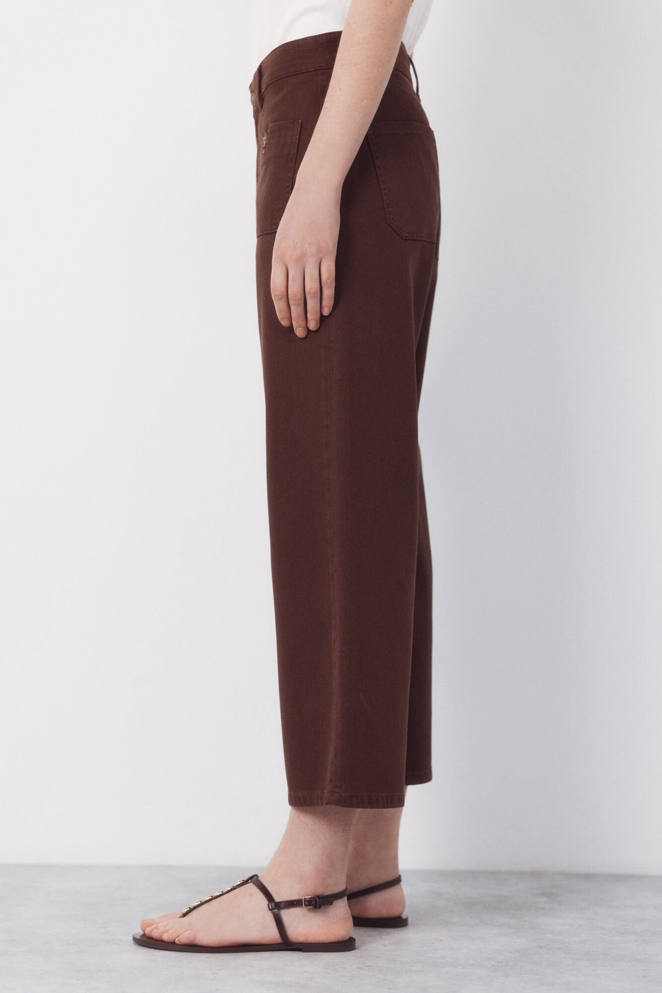 Cortefiel Navy pocket jeans Orange