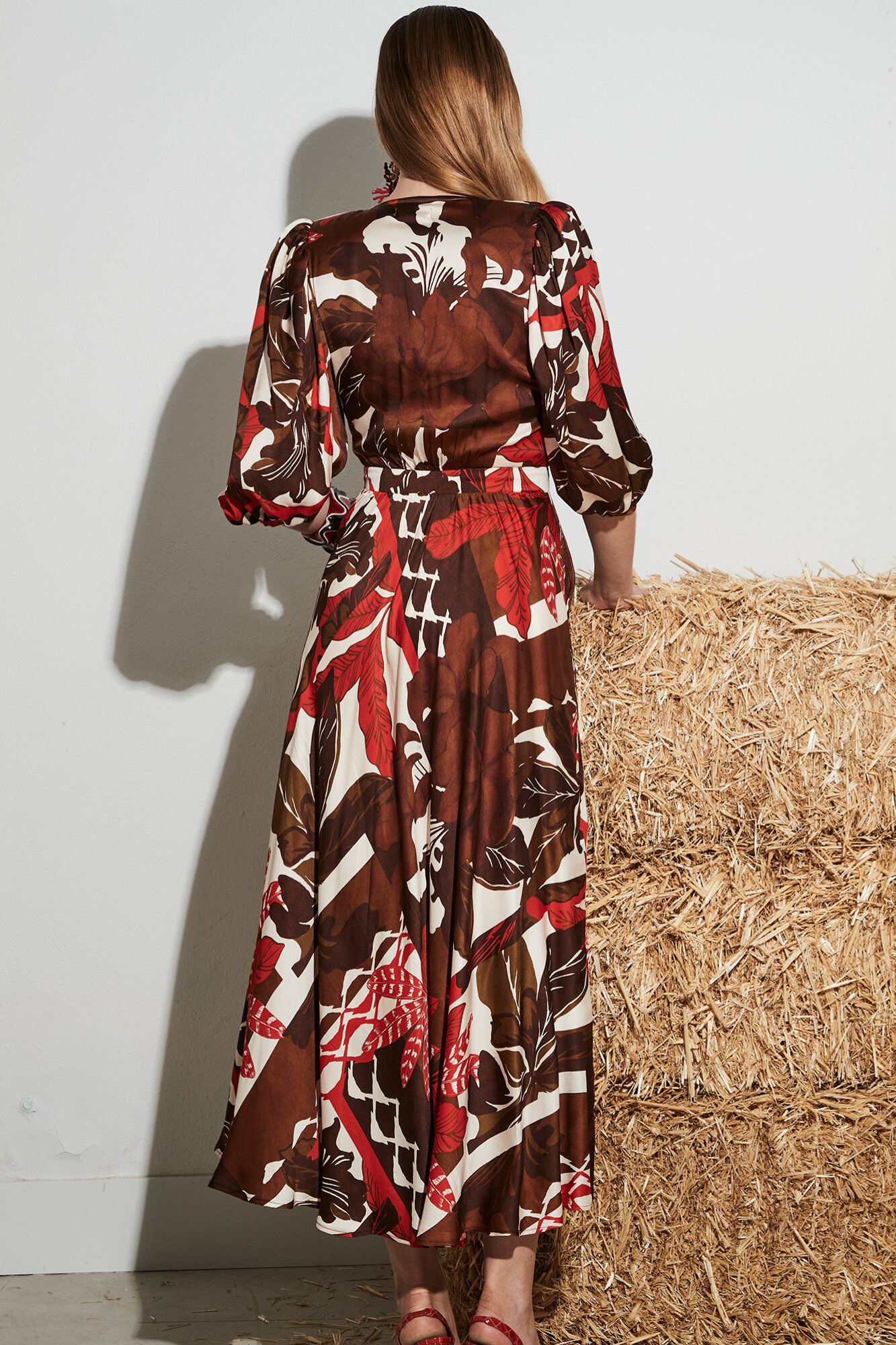 Panambi Miriam dress Printed brown