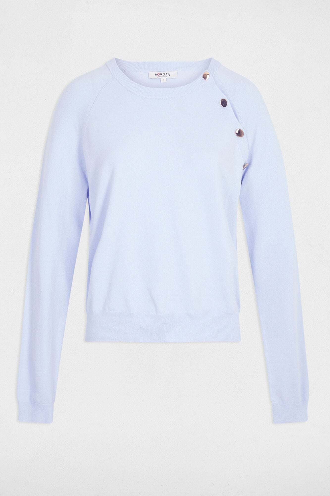 Morgan Camisola fina ajustada Azul