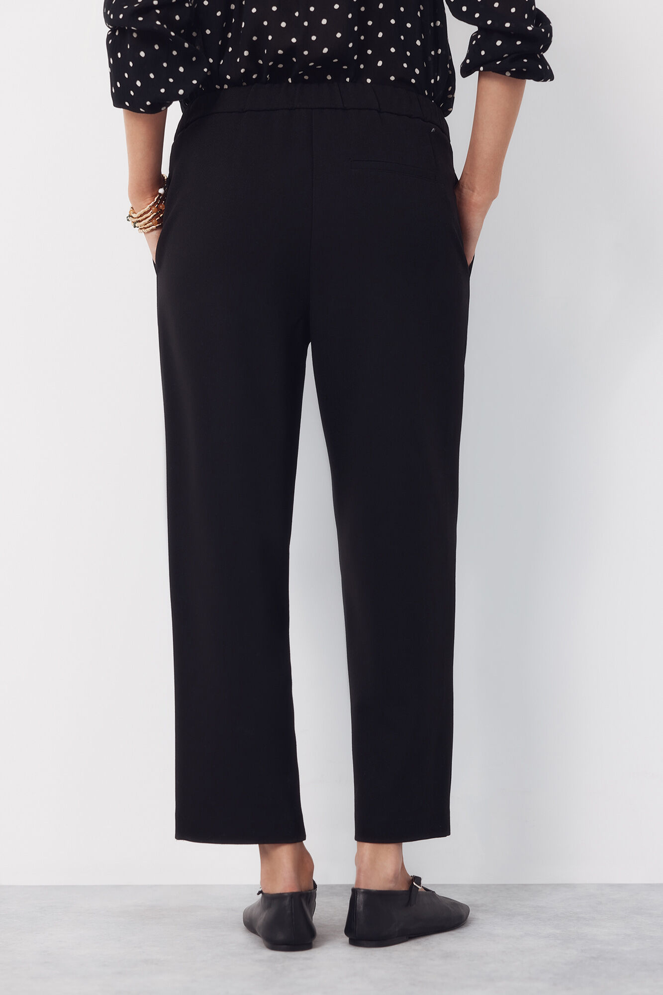 Cortefiel Women's jogger pants Black