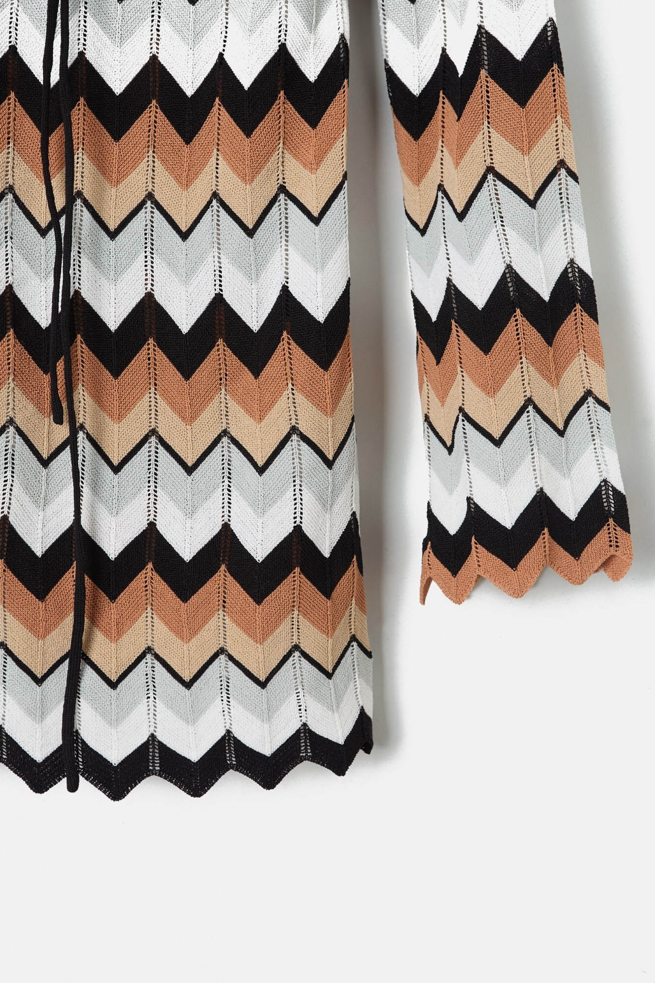 Silbon Malha de malha com n&oacute; espiga Castanho