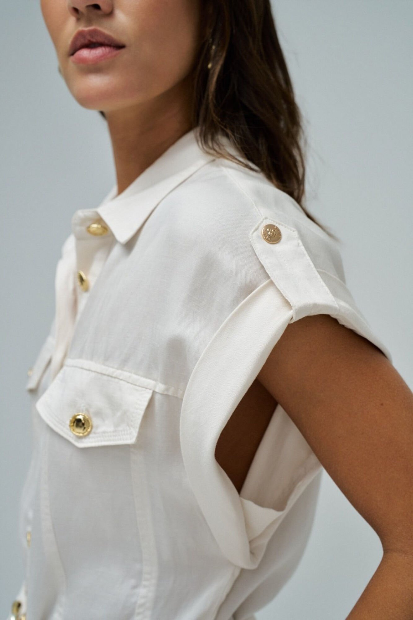 Salsa Jeans Macac&atilde;o denim