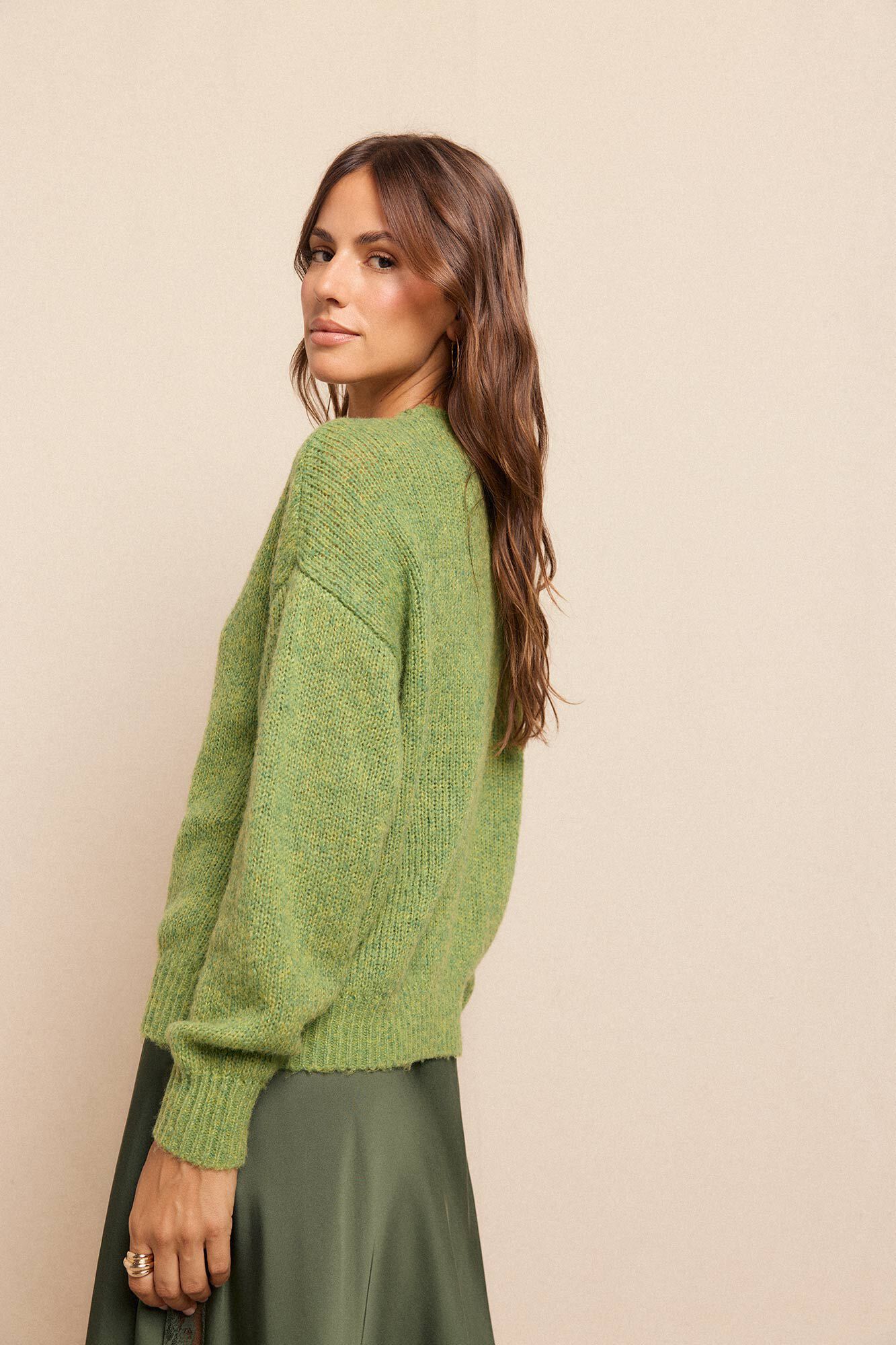 Slowlove Essential jumper Green