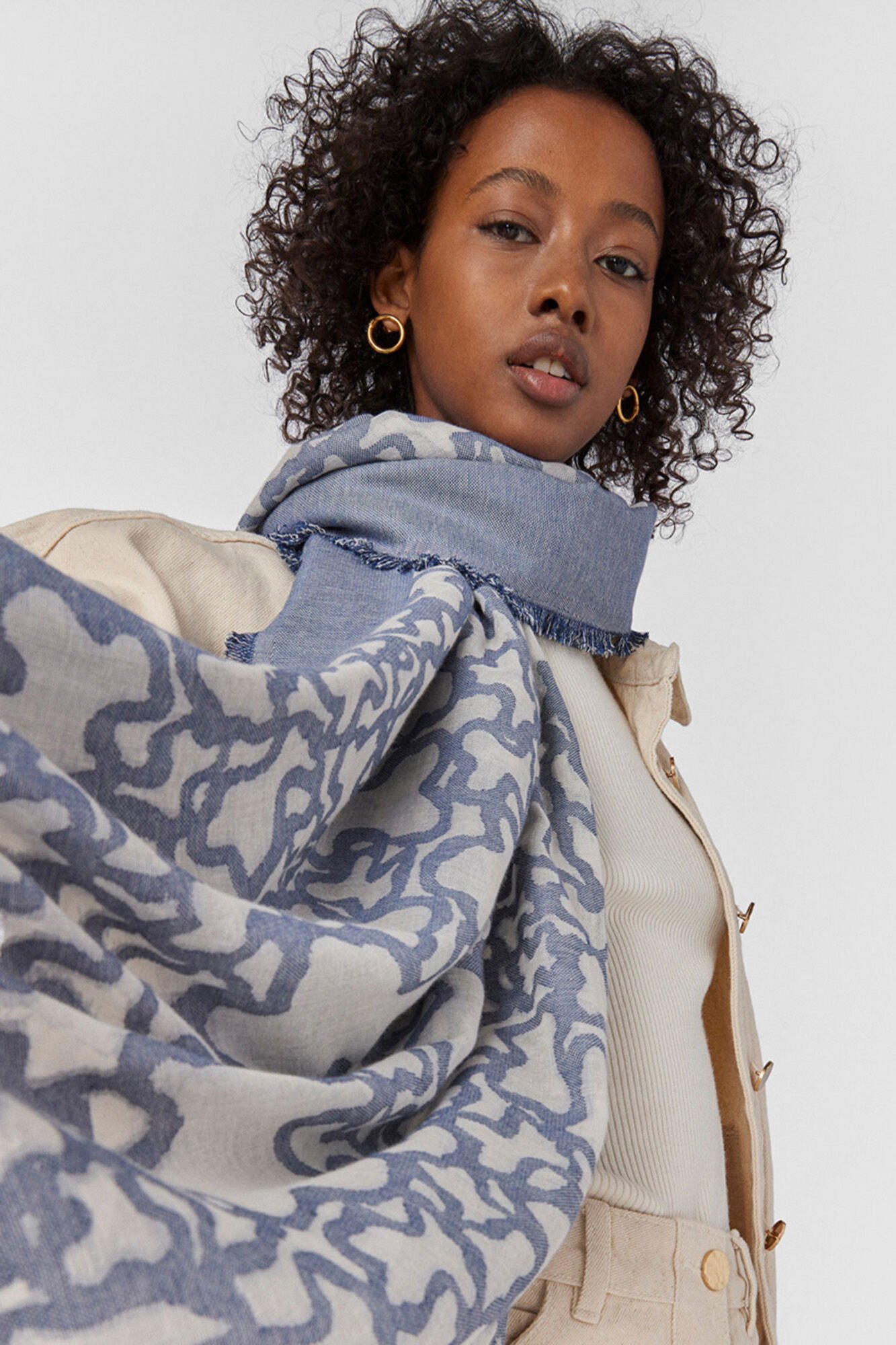 Tous Foulard Kaos en color jeans