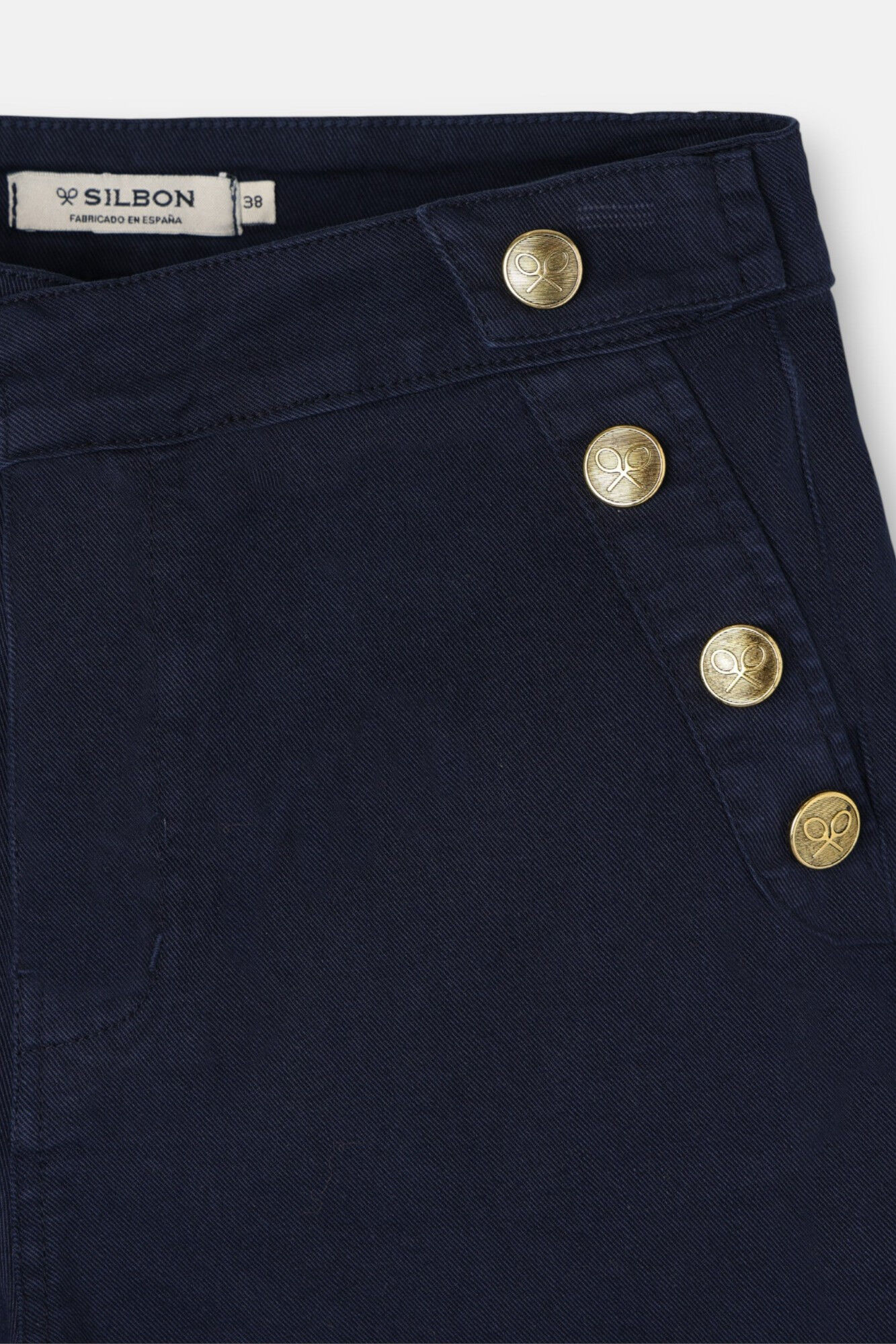 Silbon Cal&ccedil;a marinheira Azul