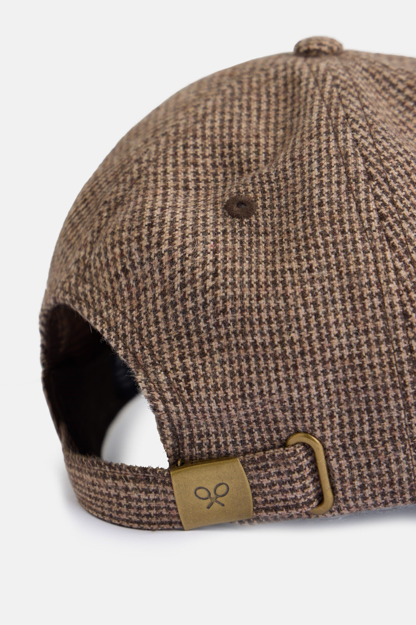 Silbon Gorra pata de gallo Marr&oacute;n