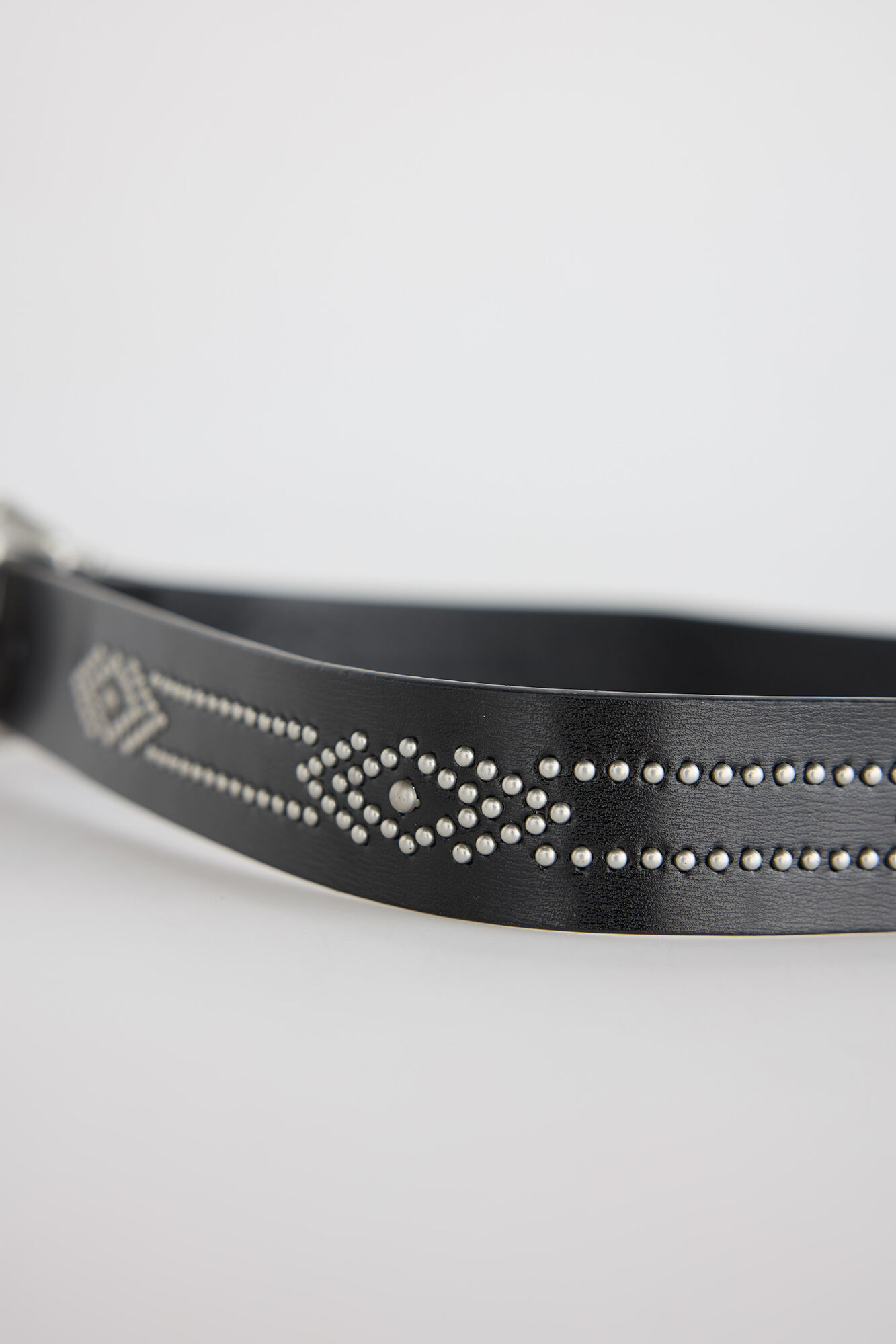 Slowlove Cintur&oacute;n tachuelas Negro