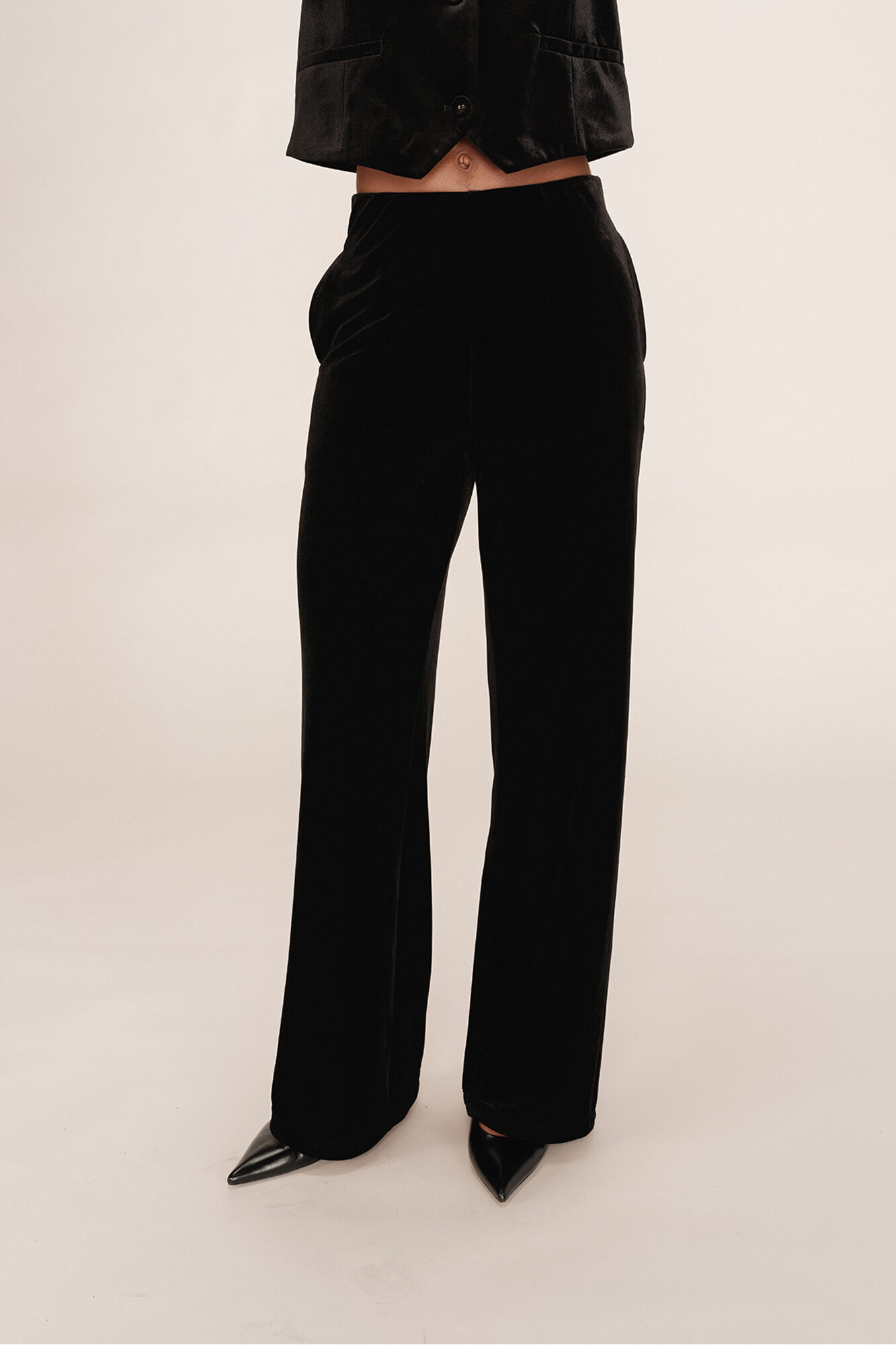 Grace & Mila Cal&ccedil;a de veludo