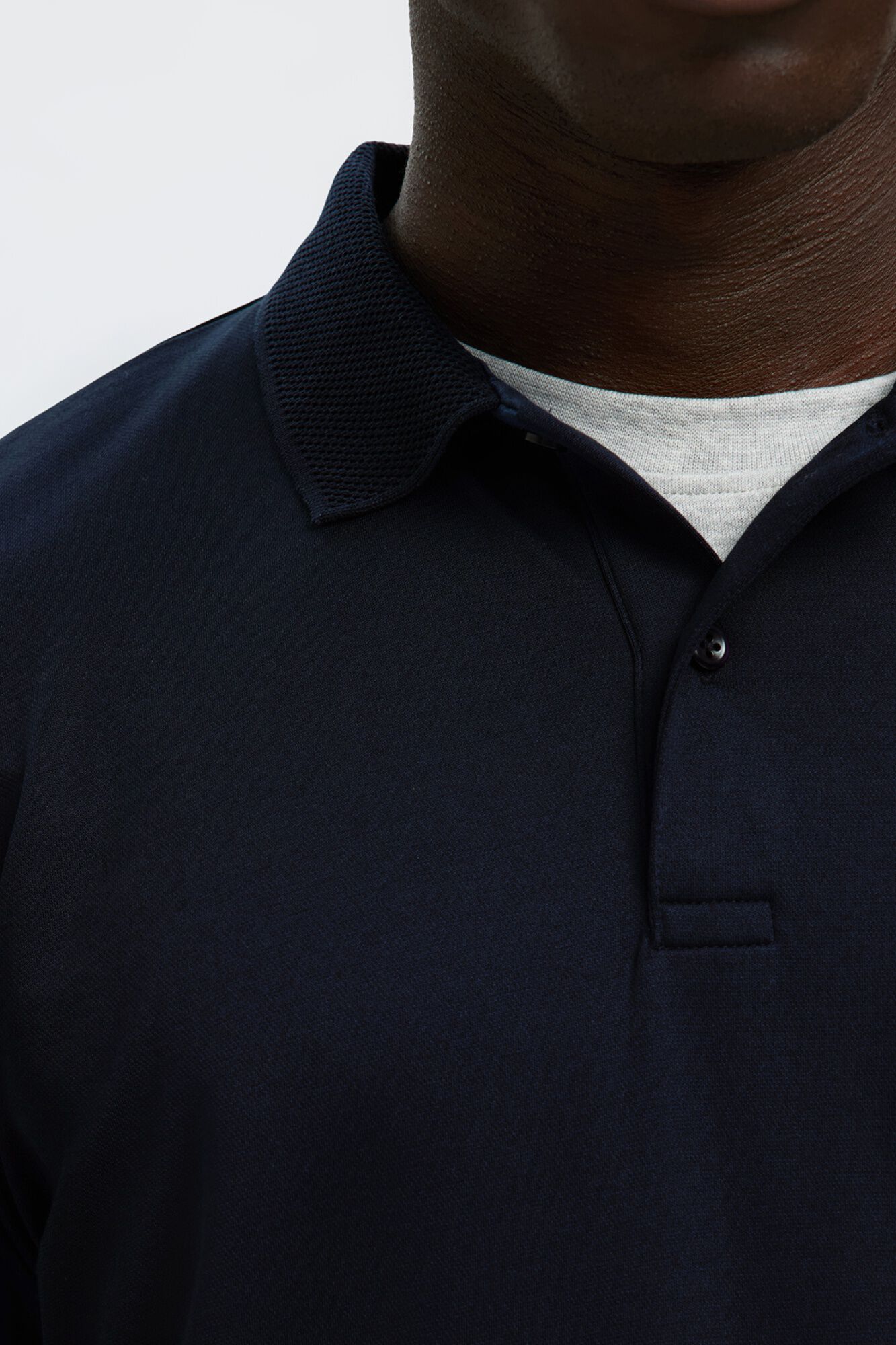 Selected Polo b&aacute;sico piqu&eacute;