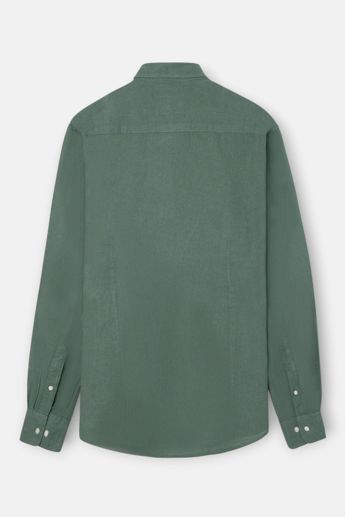 Silbon Camisa sport em linho Verde