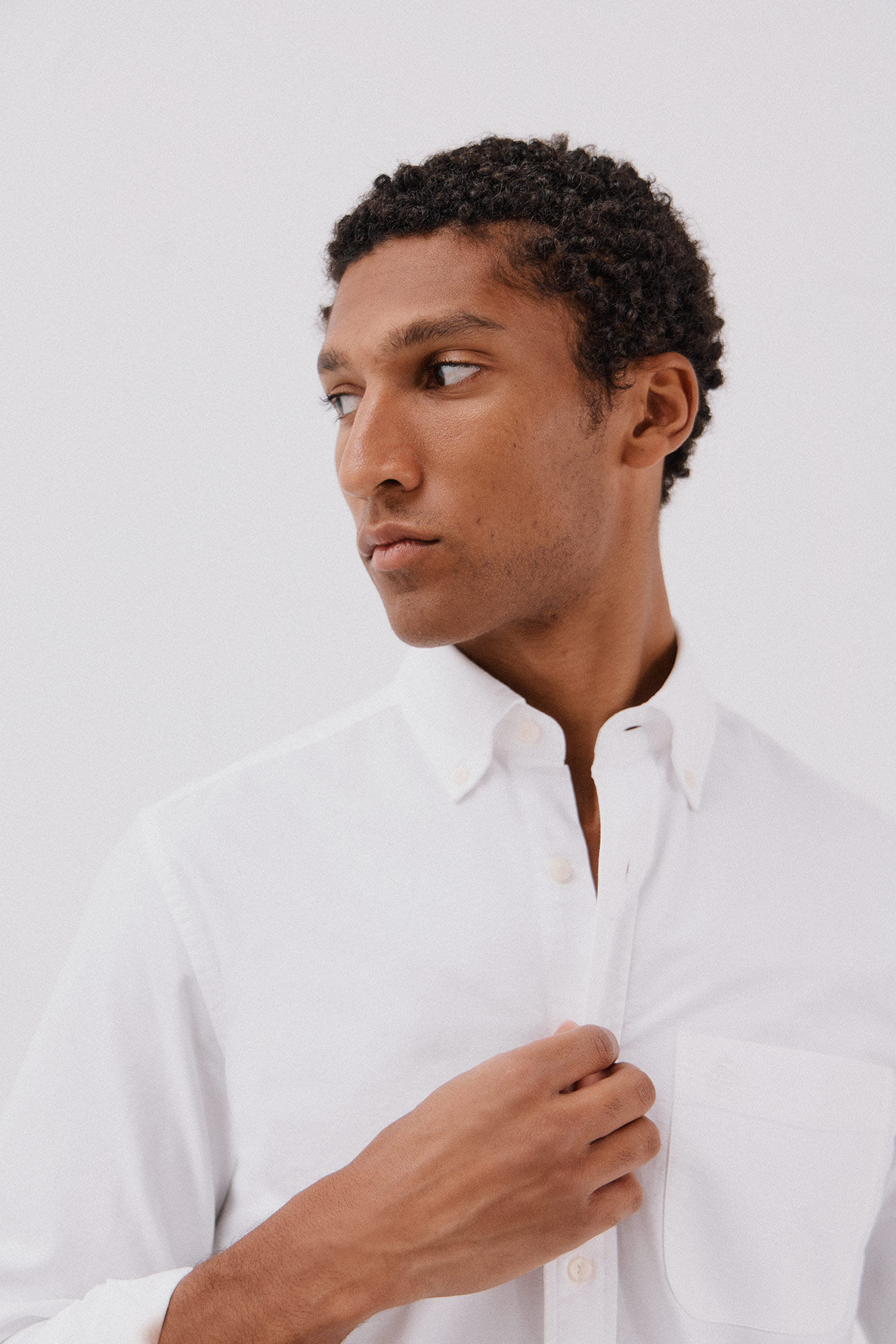 Cortefiel Plain oxford shirt