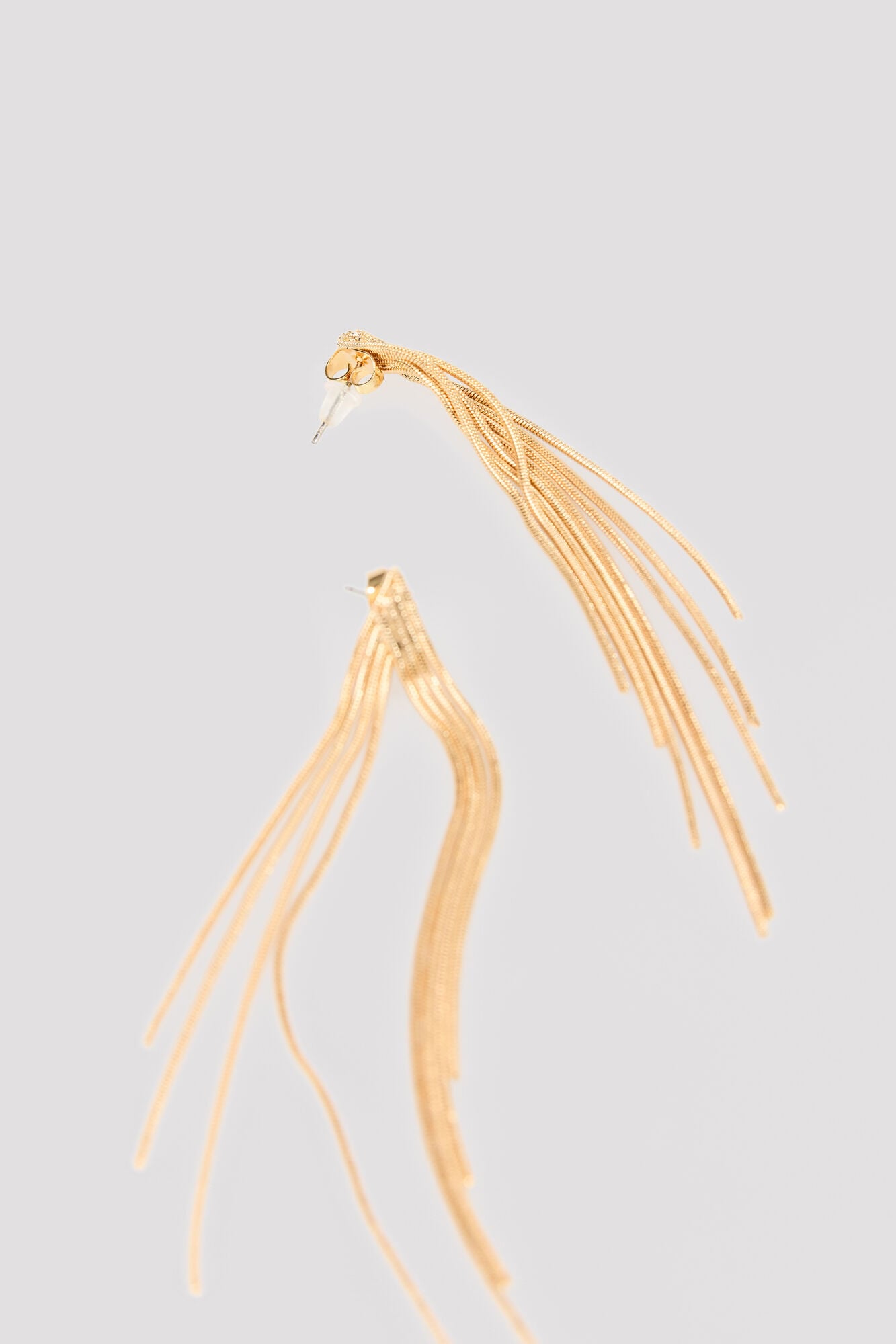 Cortefiel Chains waterfall pendant Gold