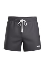 HUGO Fato de banho com logo Cinzento