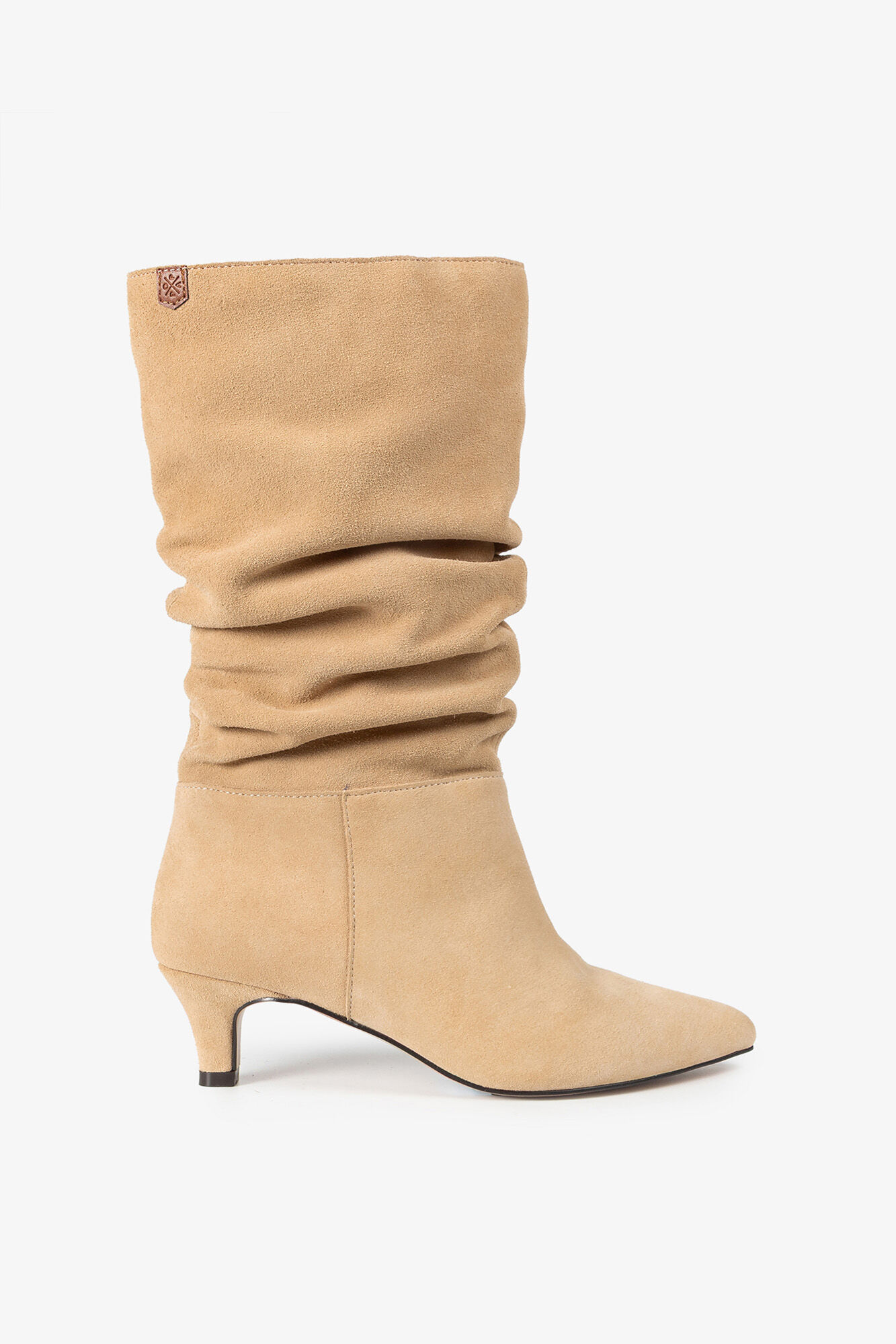 Popa Botas feminina de camur&ccedil;a Nirvana