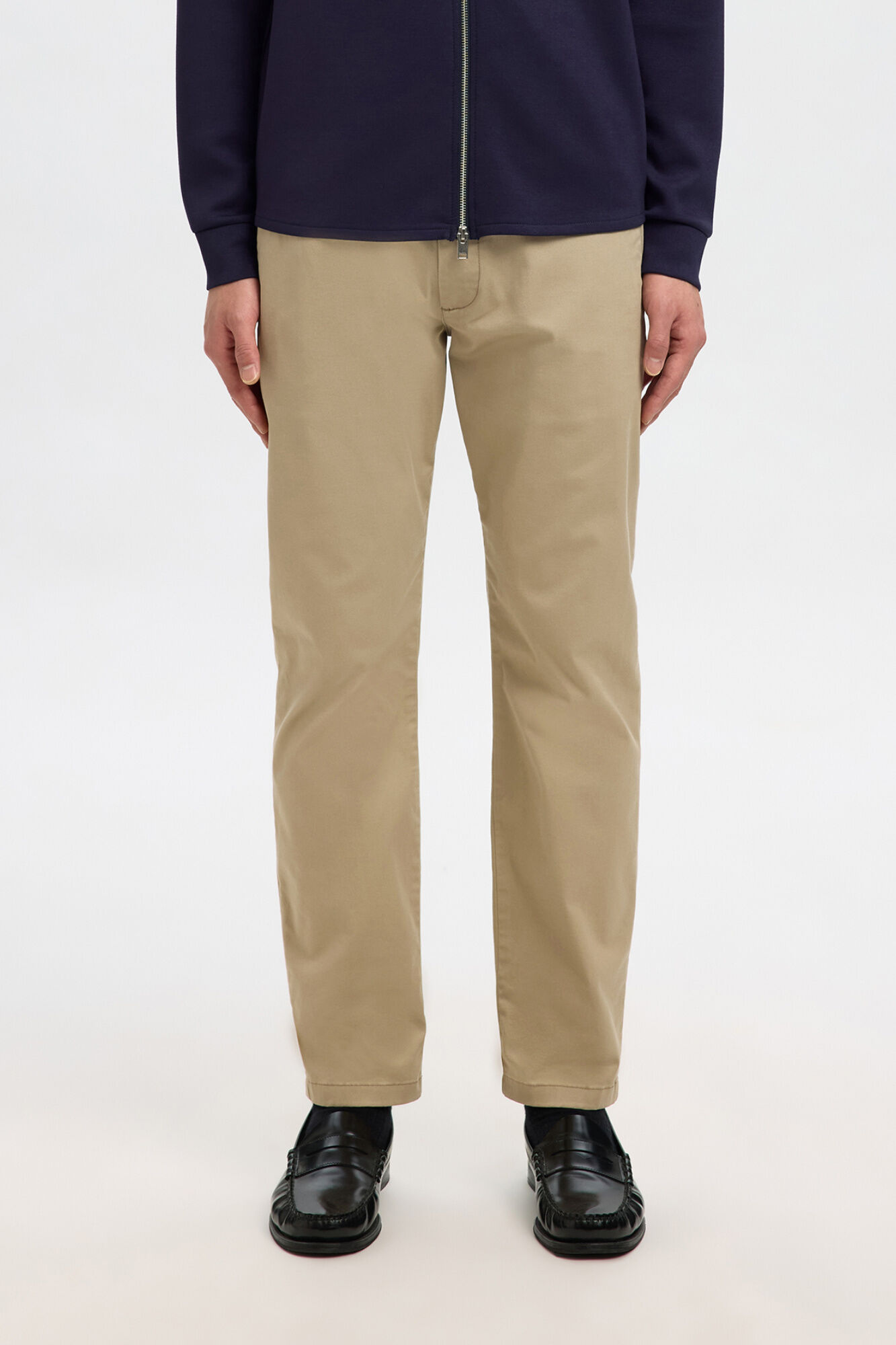 Selected Cal&ccedil;as chino para homem slim fit Tostado