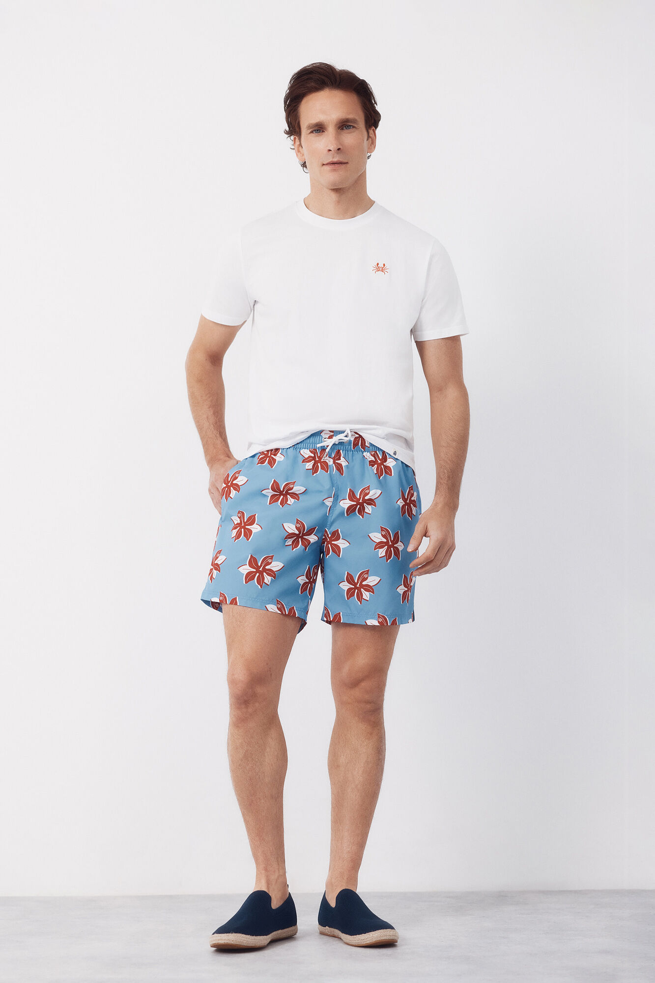 Cortefiel Floral print swimwear