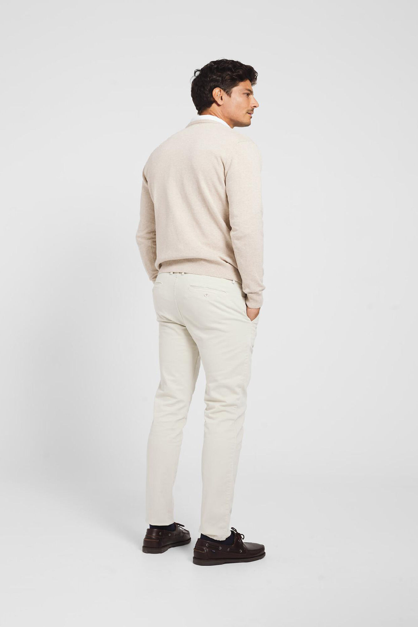 Silbon Pantal&oacute;n sport chino pinza piedra Beige