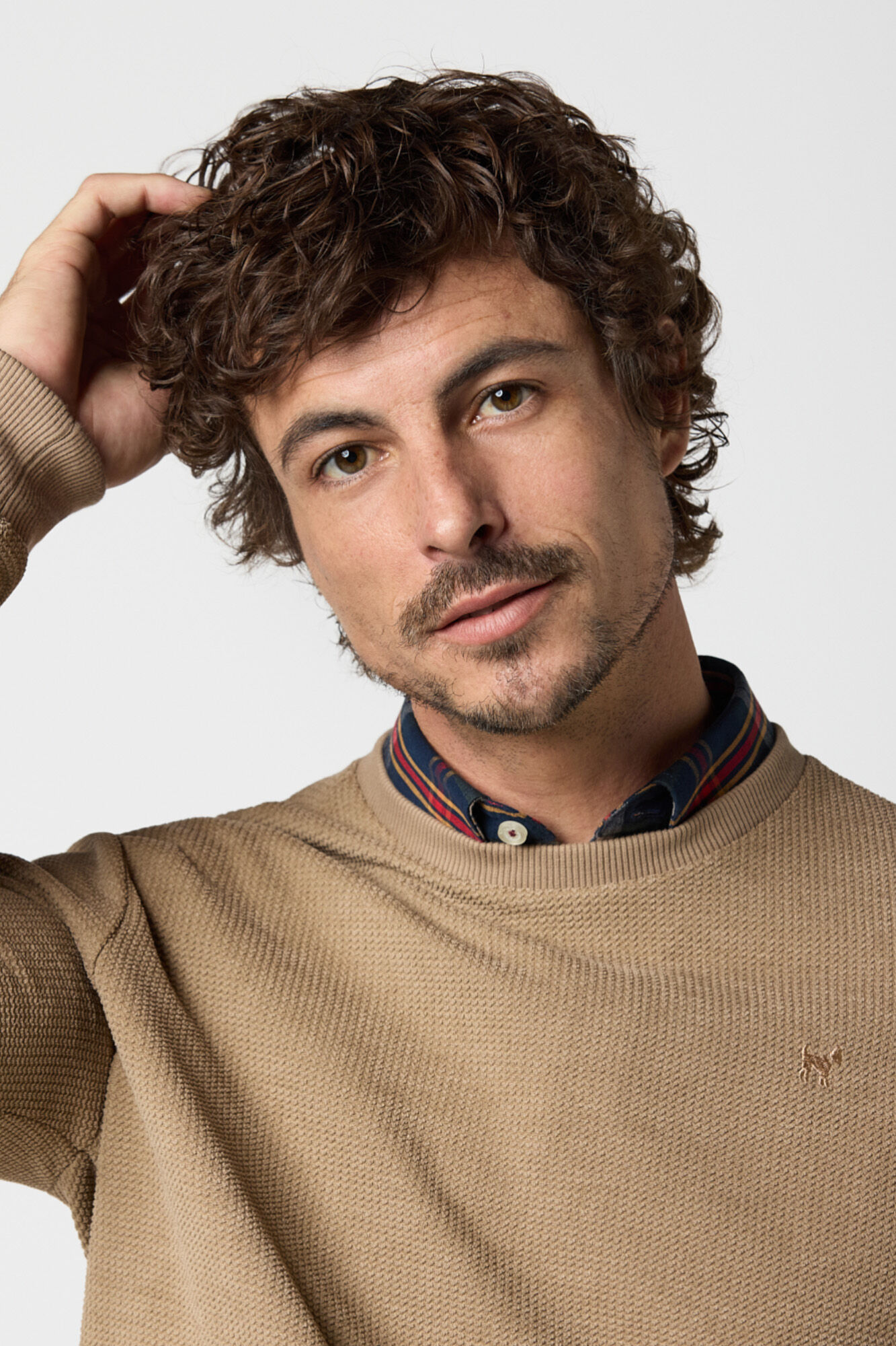 Williot Camisola Texturizada Tostado
