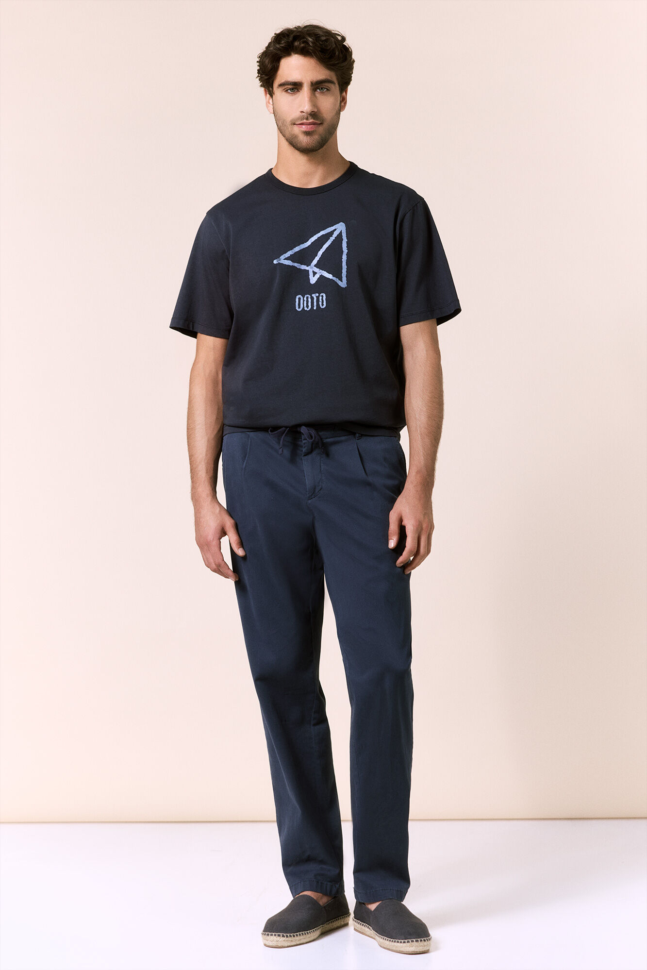 OOTO T-shirt com logo grande