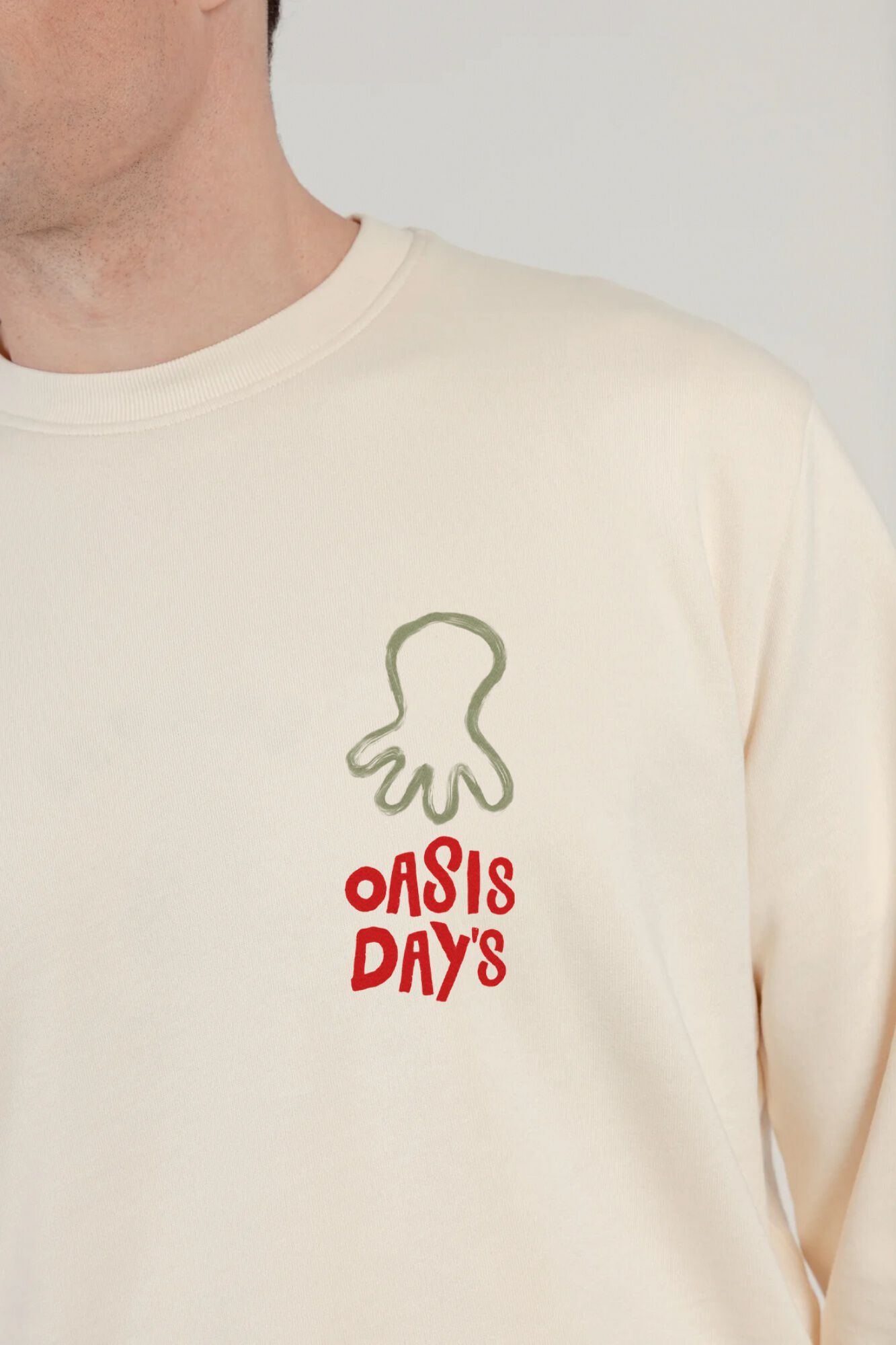 elPulpo Sweatshirt gola caixa