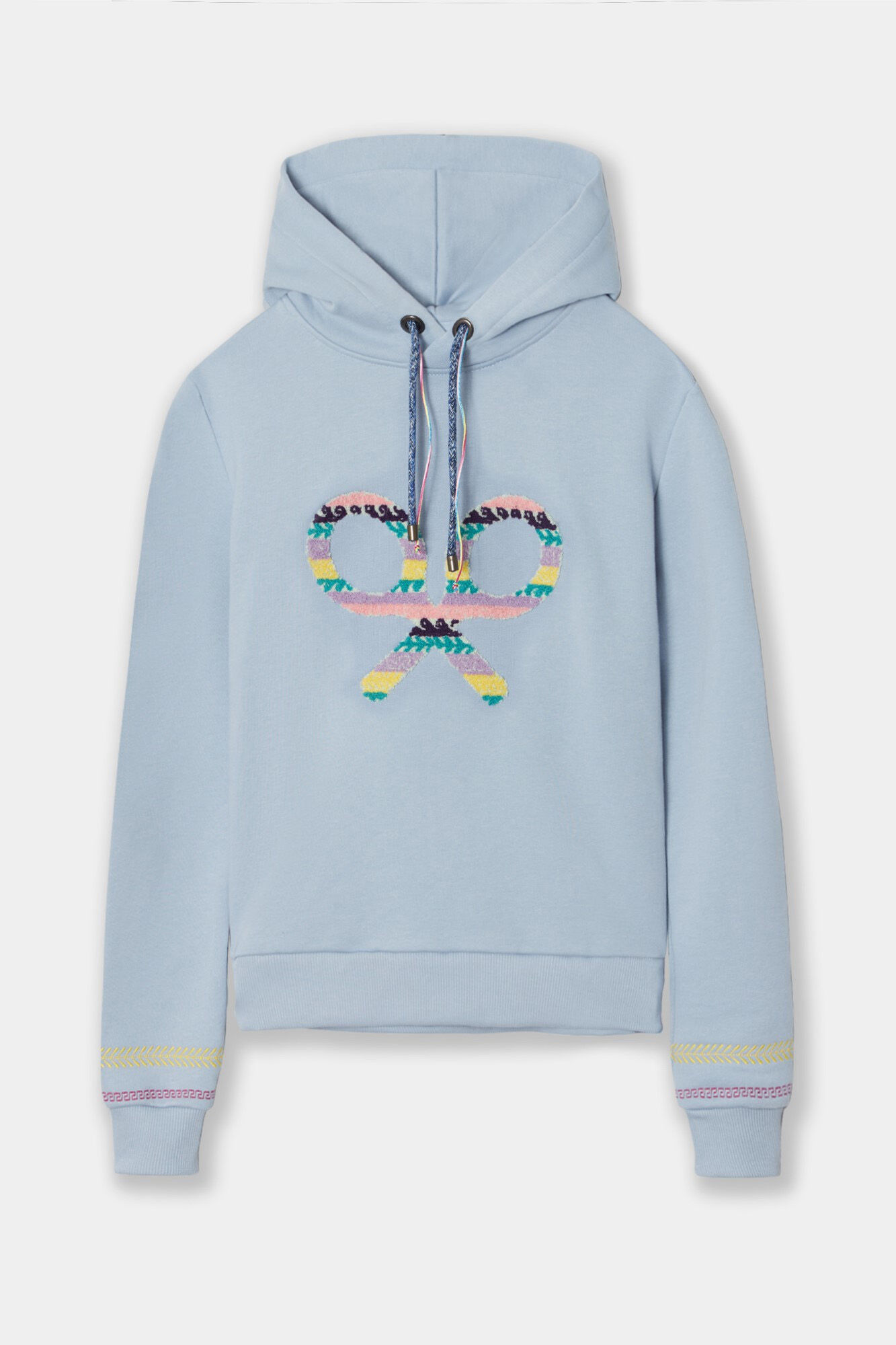 Silbon Sudadera woman raqueta etnica Azul