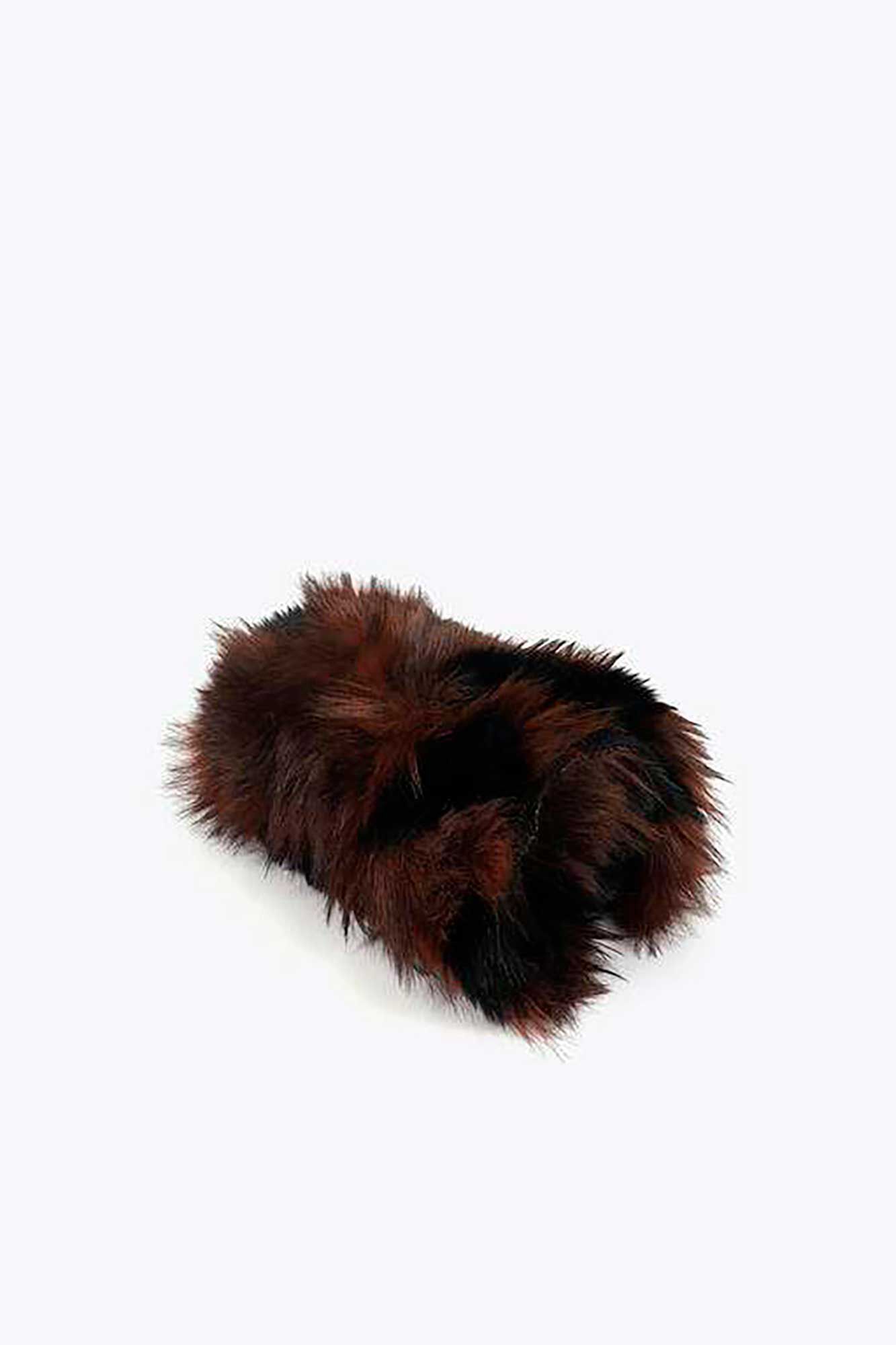 Lola Casademunt Cachecol combinado Castanho