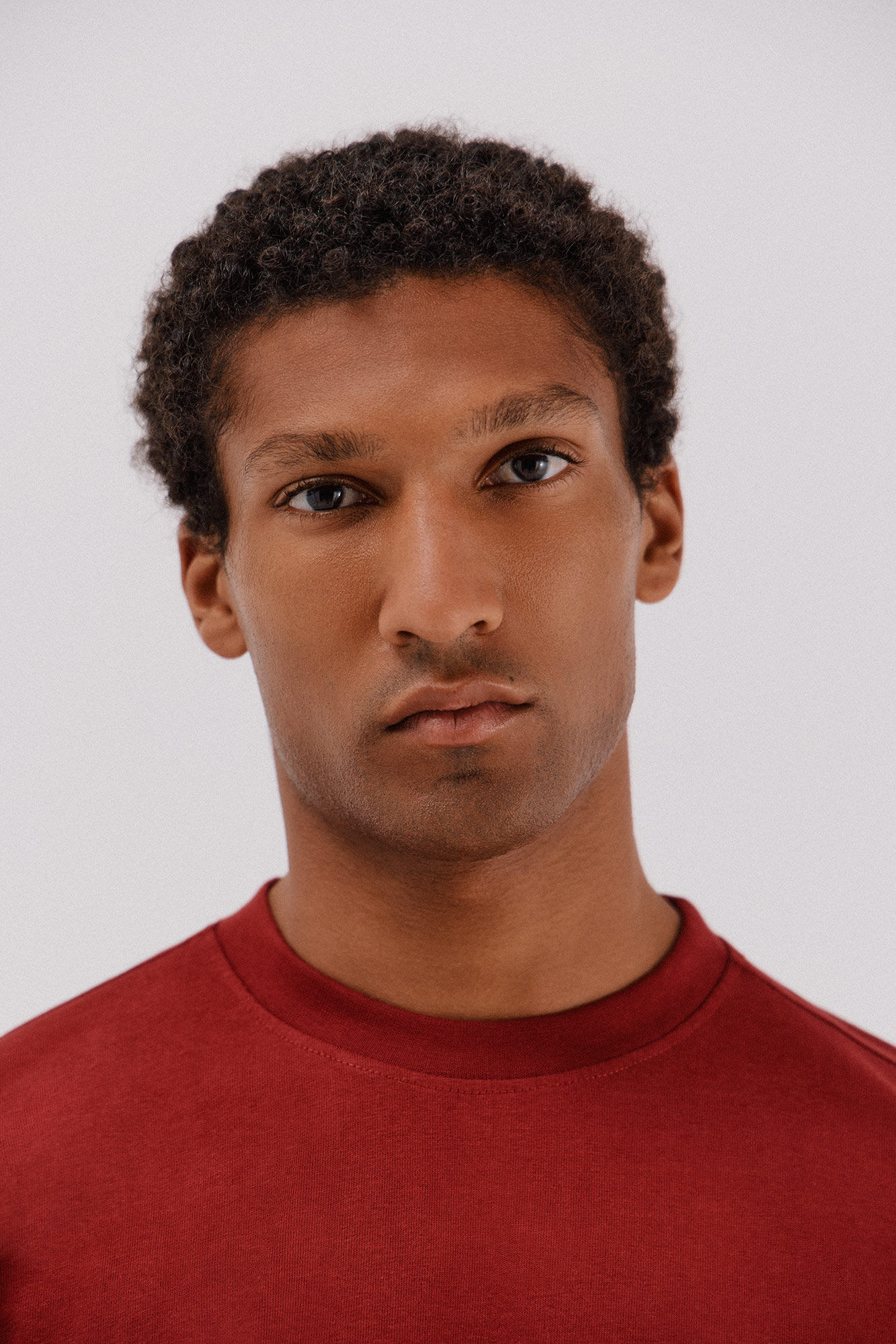 Cortefiel Basic T-shirt Coral