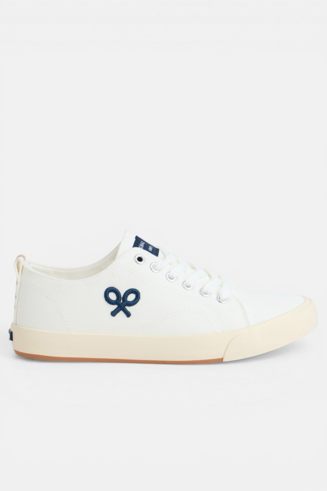Silbon Canvas classic sneaker White